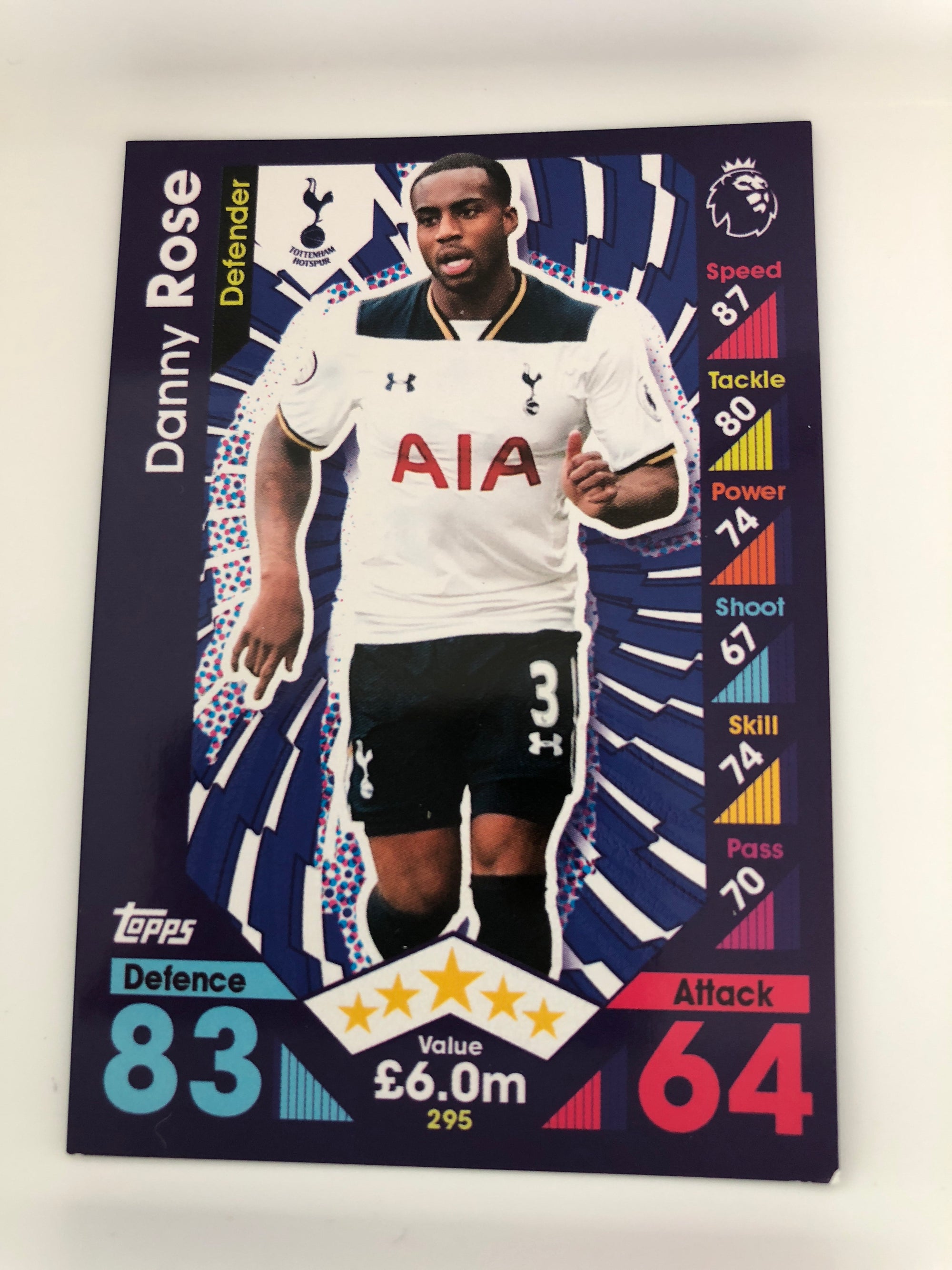 295. DANNY ROSE - TOTTENHAM HOTSPUR