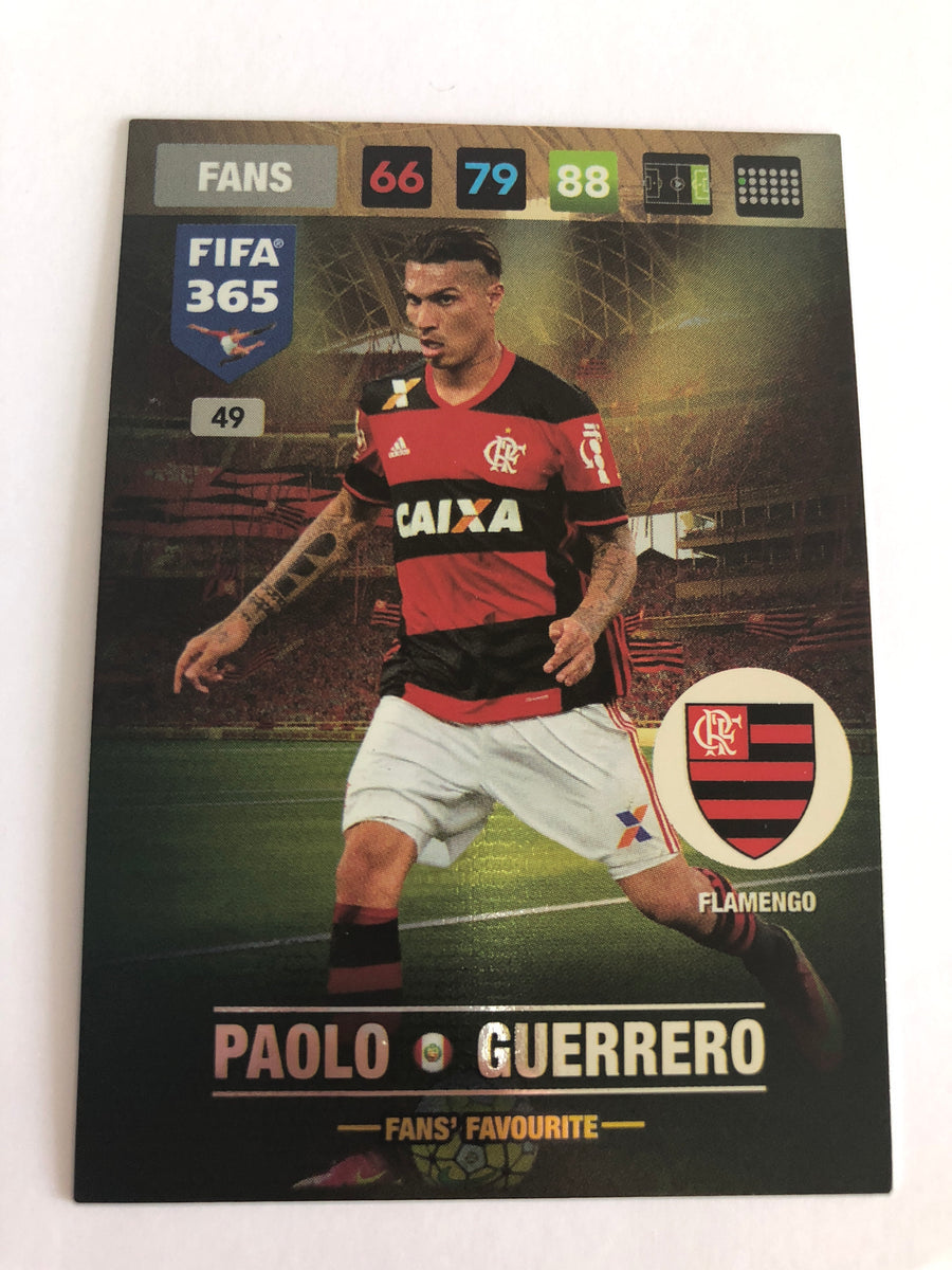049. PAOLO GUERRERO - FLAMENGO - FANS - FANS’ FAVOURITE