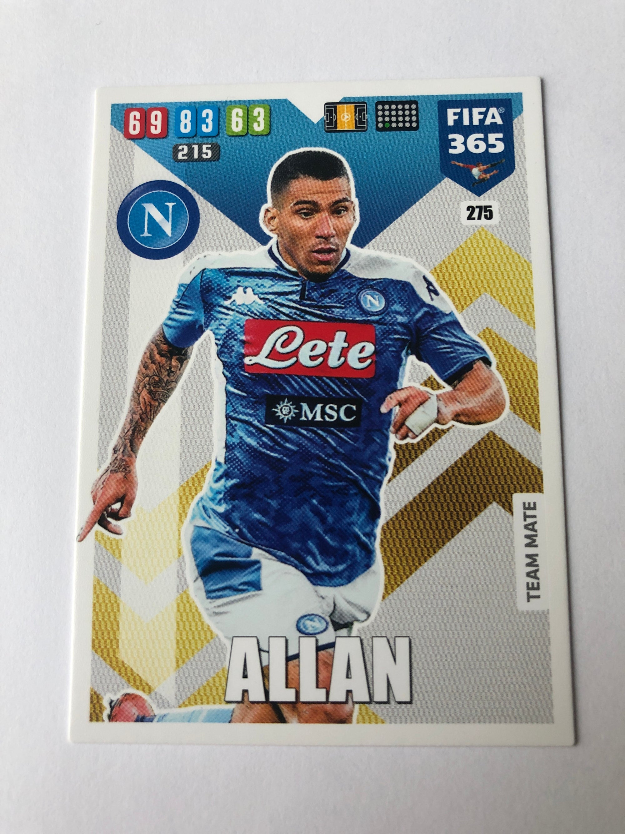 275. ALLAN - NAPOLI - TEAM MATE