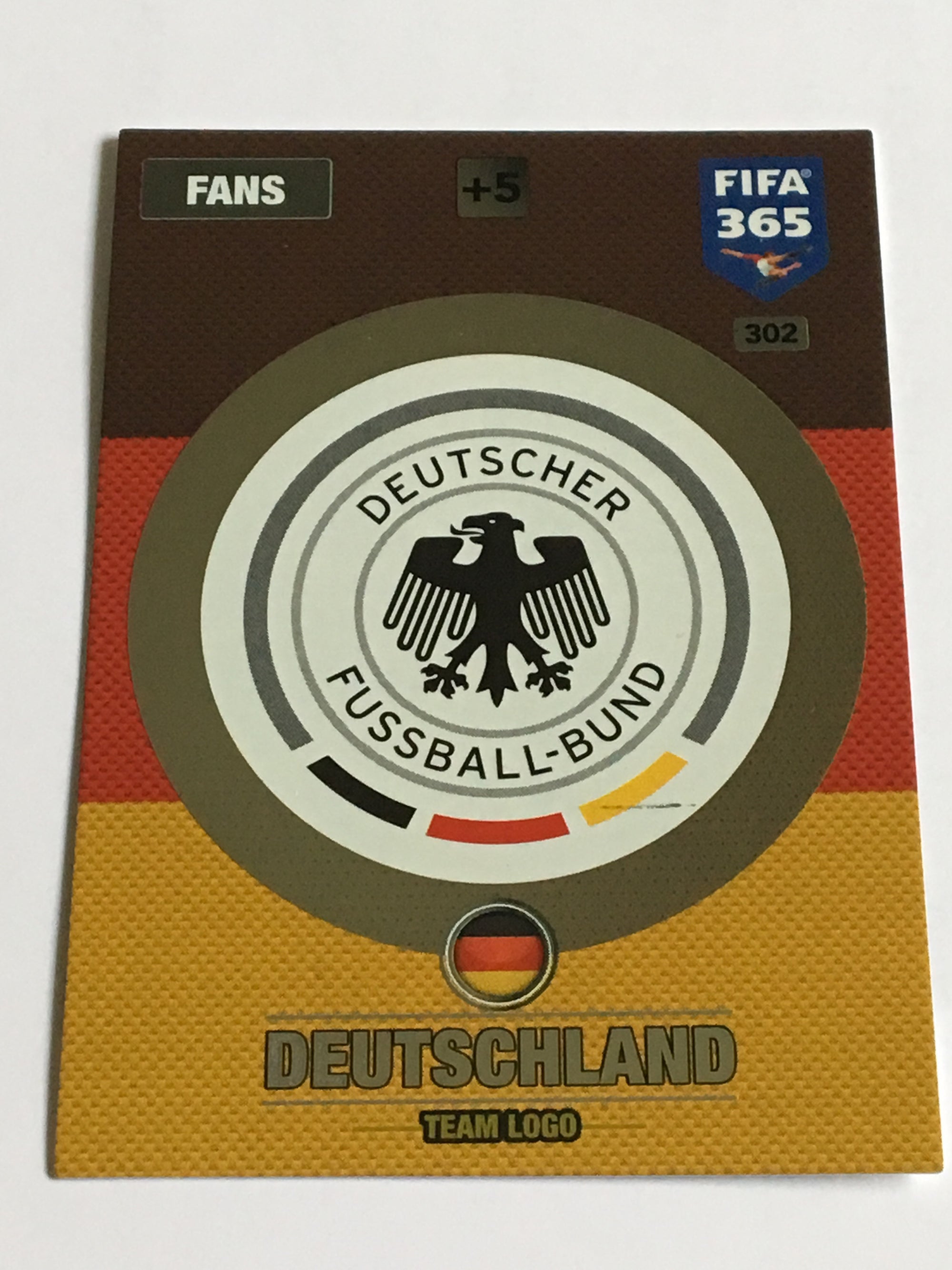 302. DEUTSCHLAND - GERMANY - FANS - TEAM LOGO