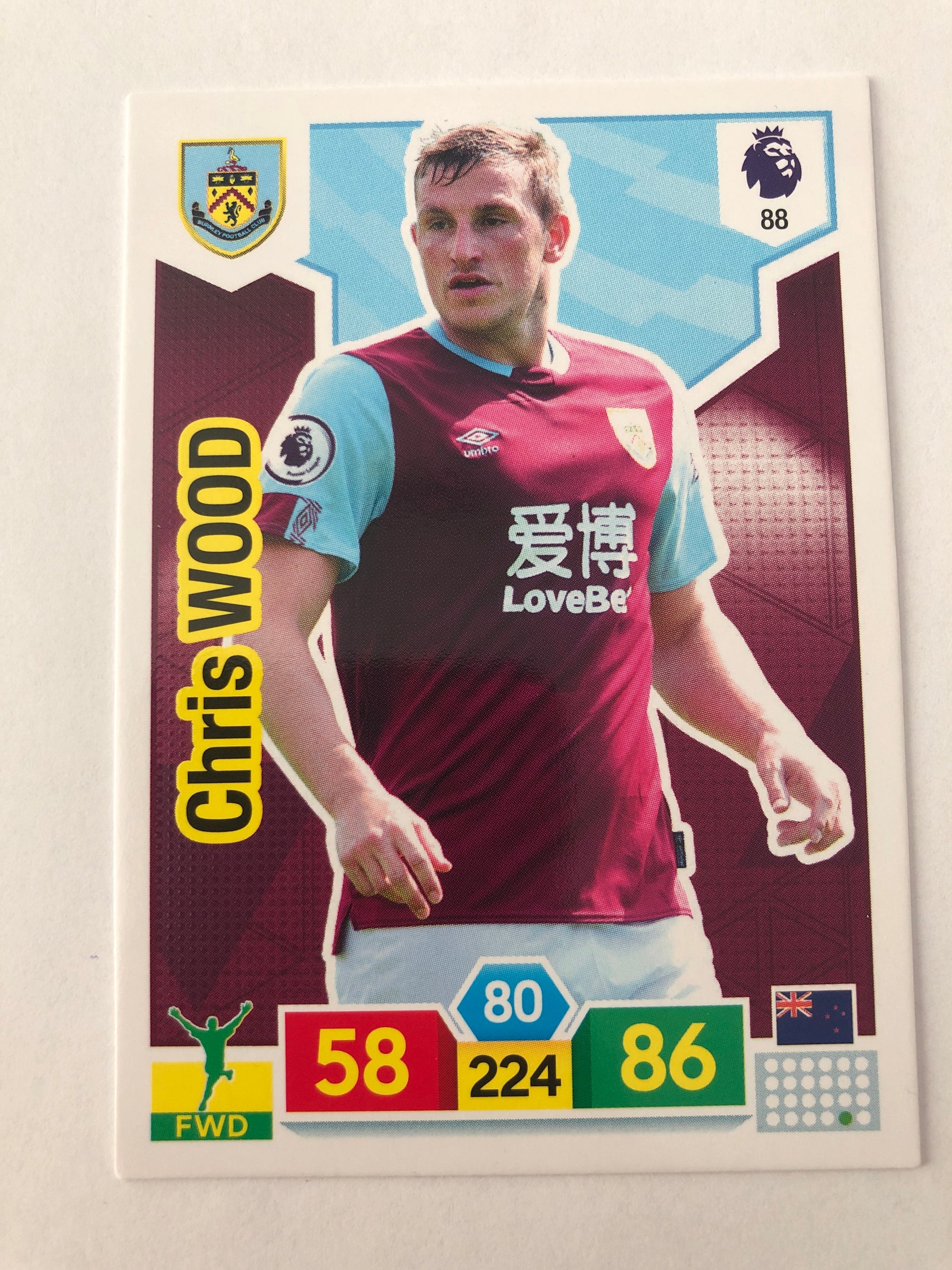 088. CHRIS WOOD - BURNLEY