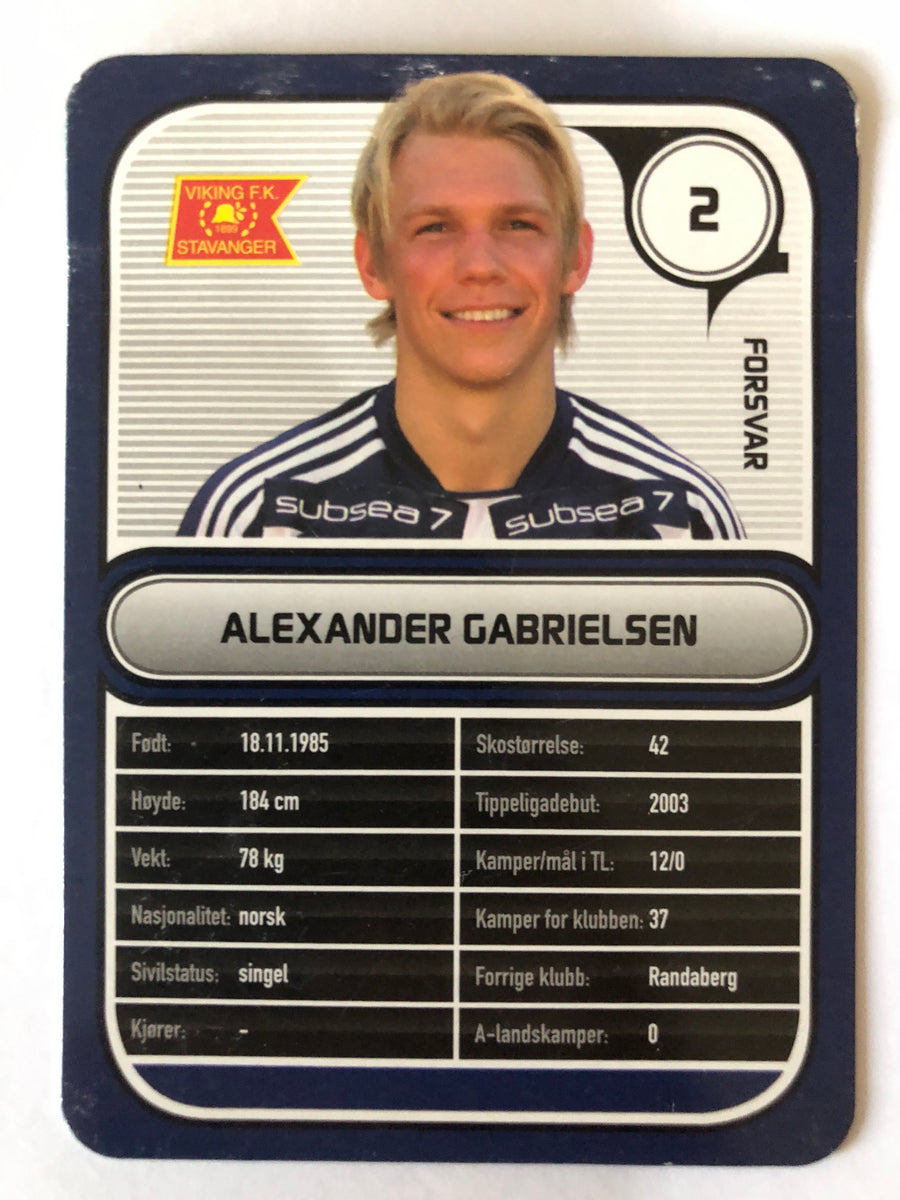 VIKING 002. ALEXANDER GABRIELSEN