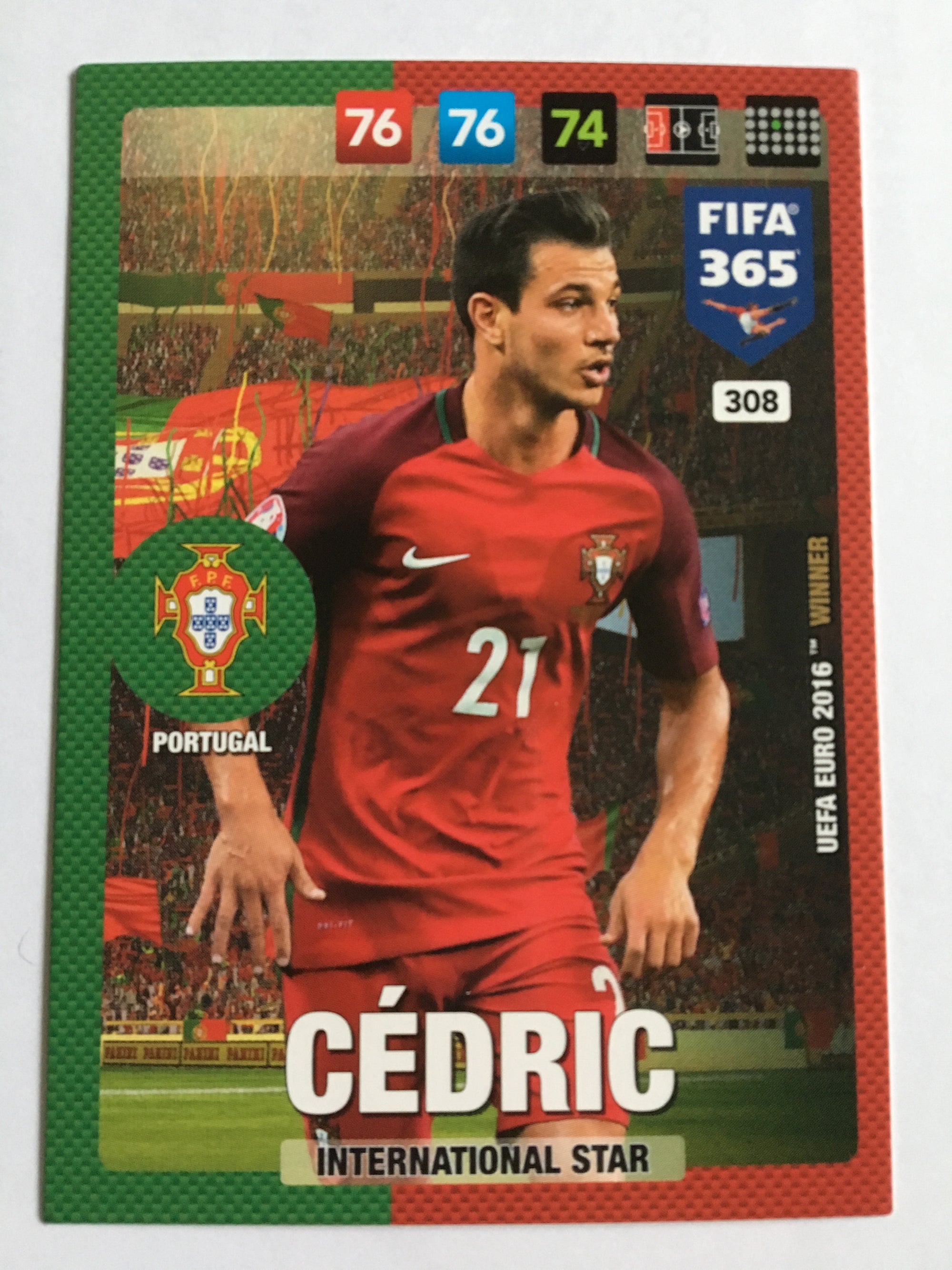 308. CÉDRIC - PORTUGAL - INTERNATIONAL STAR