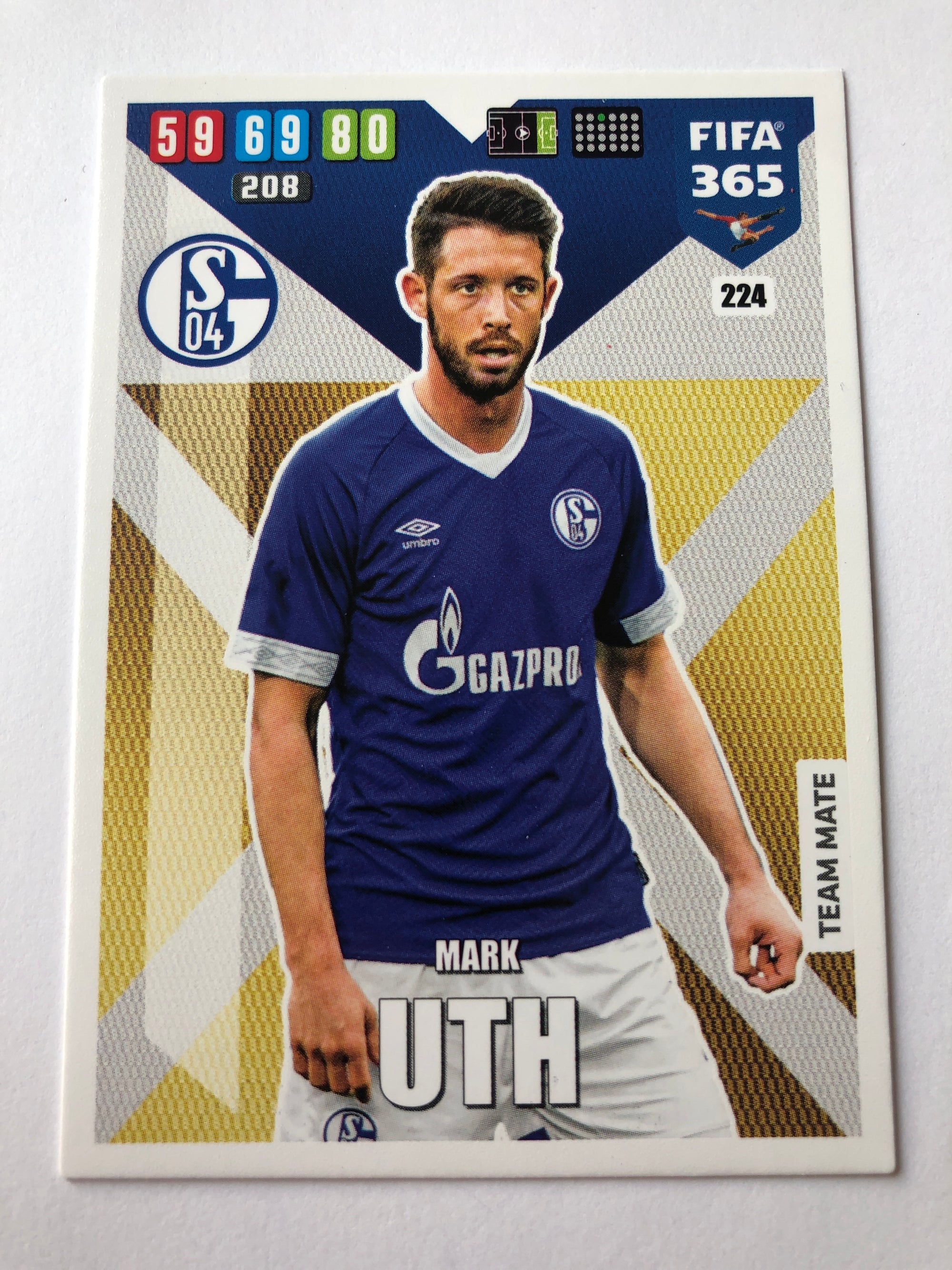 224. MARK UTH - SCHALKE 04 - TEAM MATE