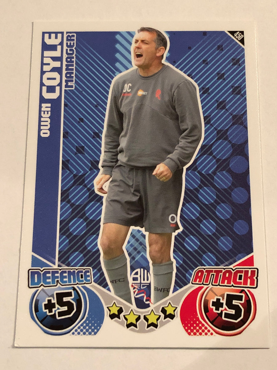 450. OWEN COYLE - BOLTON WANDERERS - MANAGER
