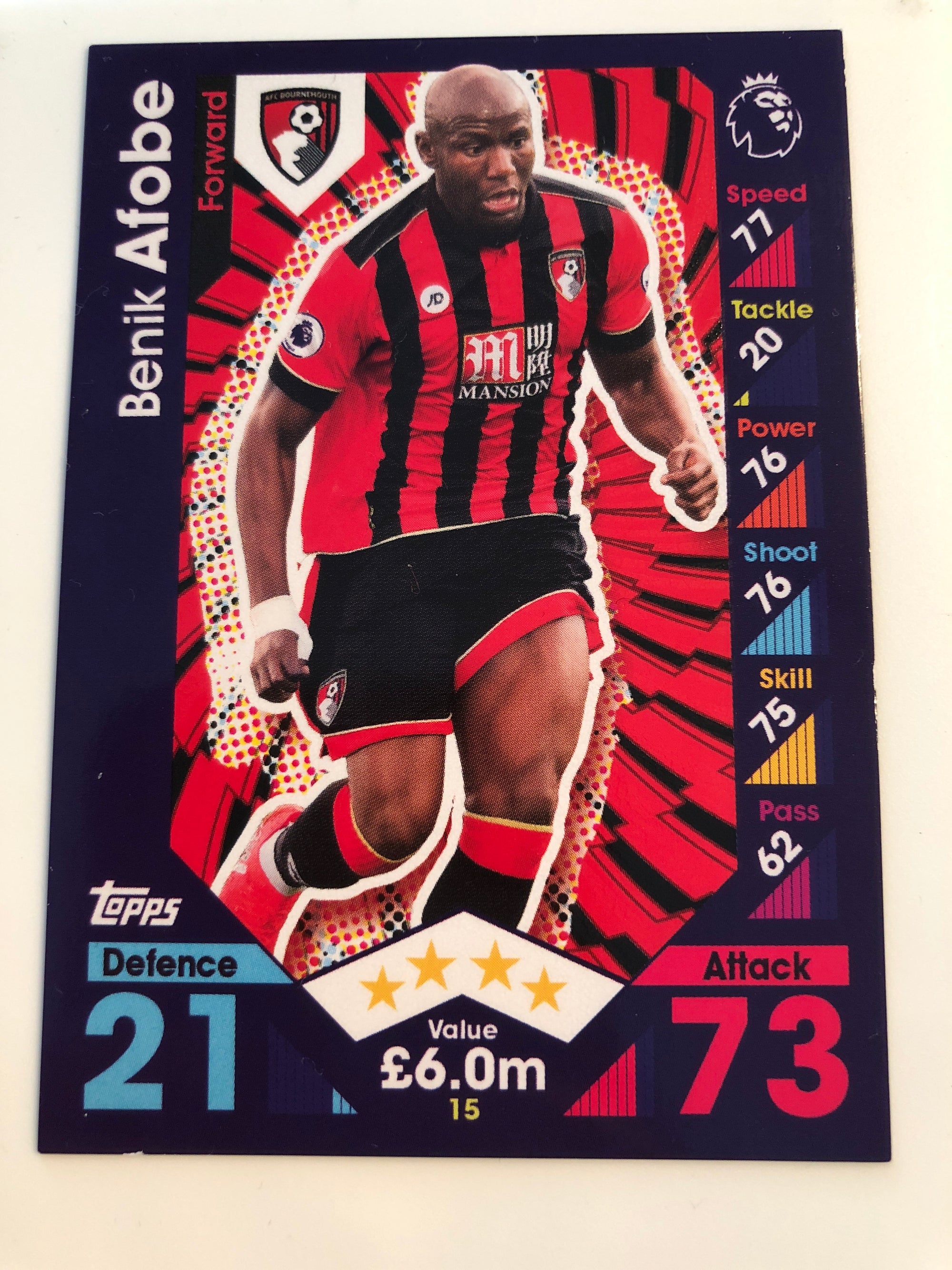 015. BENIK SFOBE - AFC BOURNEMOUTH