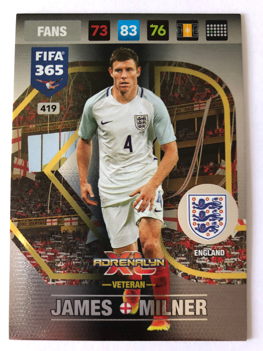 419. JAMES MILNER - ENGLAND - FANS - VETERAN