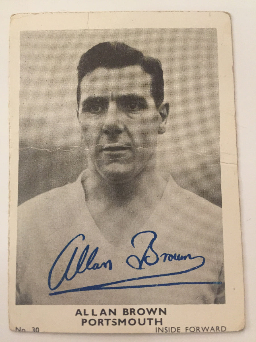 030. ALLAN BROWN - PORTSMOUTH