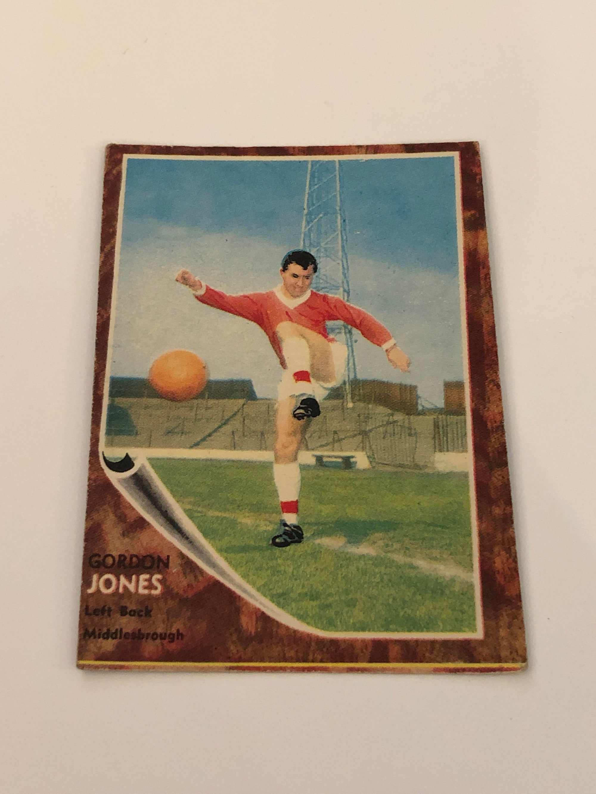 028. GORDON JONES - MIDDLESBROUGH