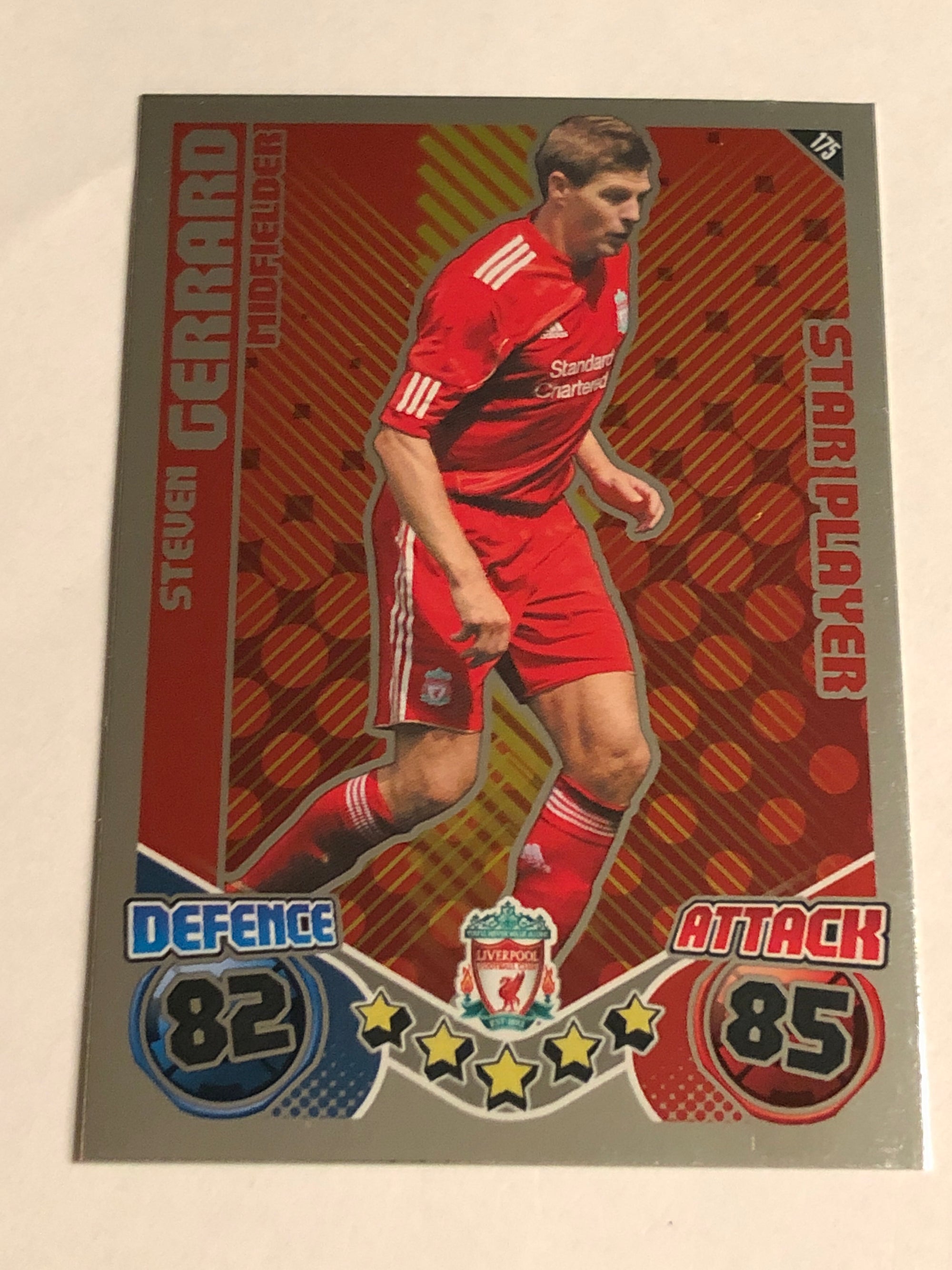 175. STEVEN GERRARD - LIVERPOOL - STAR PLAYER