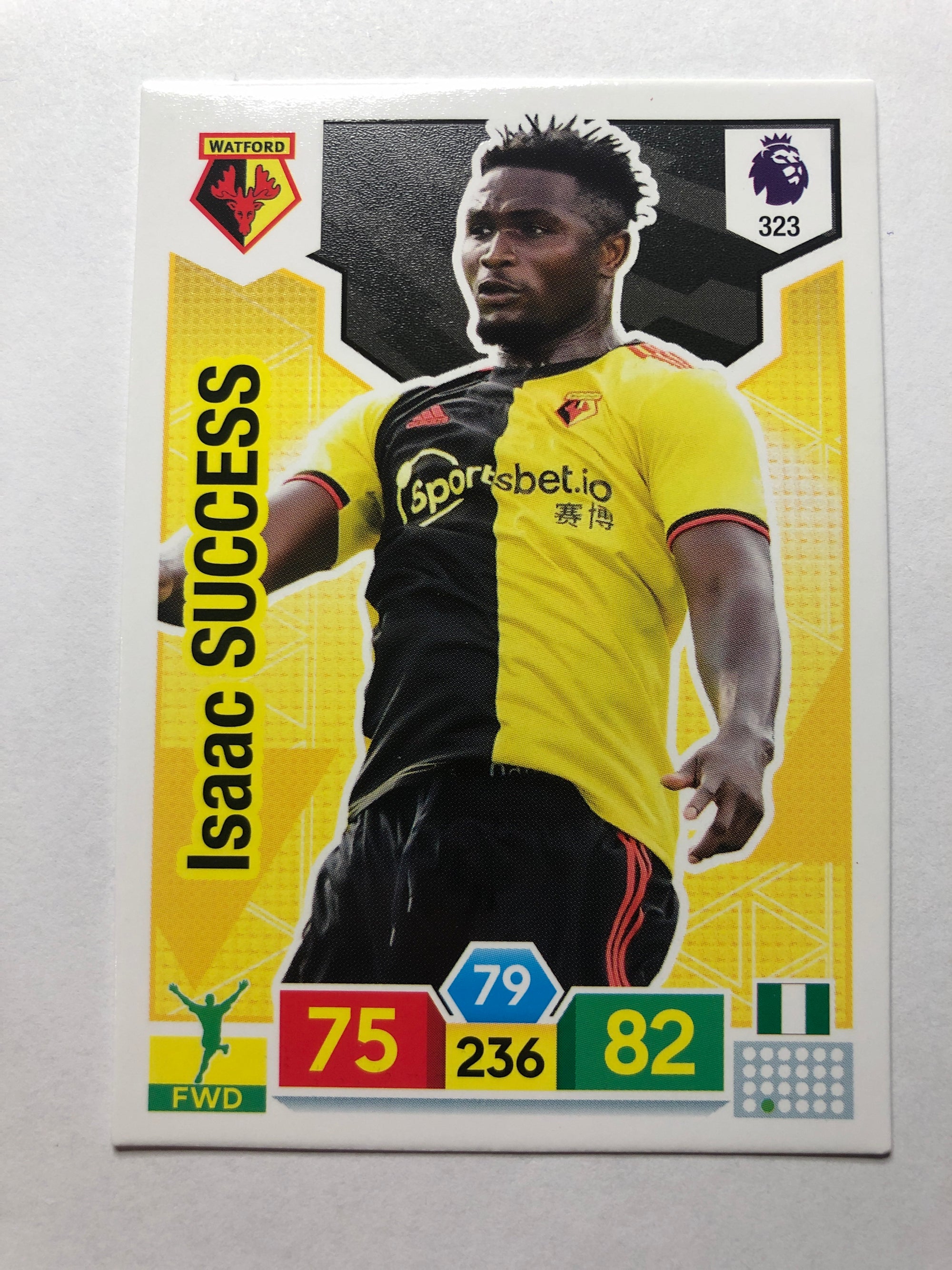 323. ISAAC SUCCESS - WATFORD