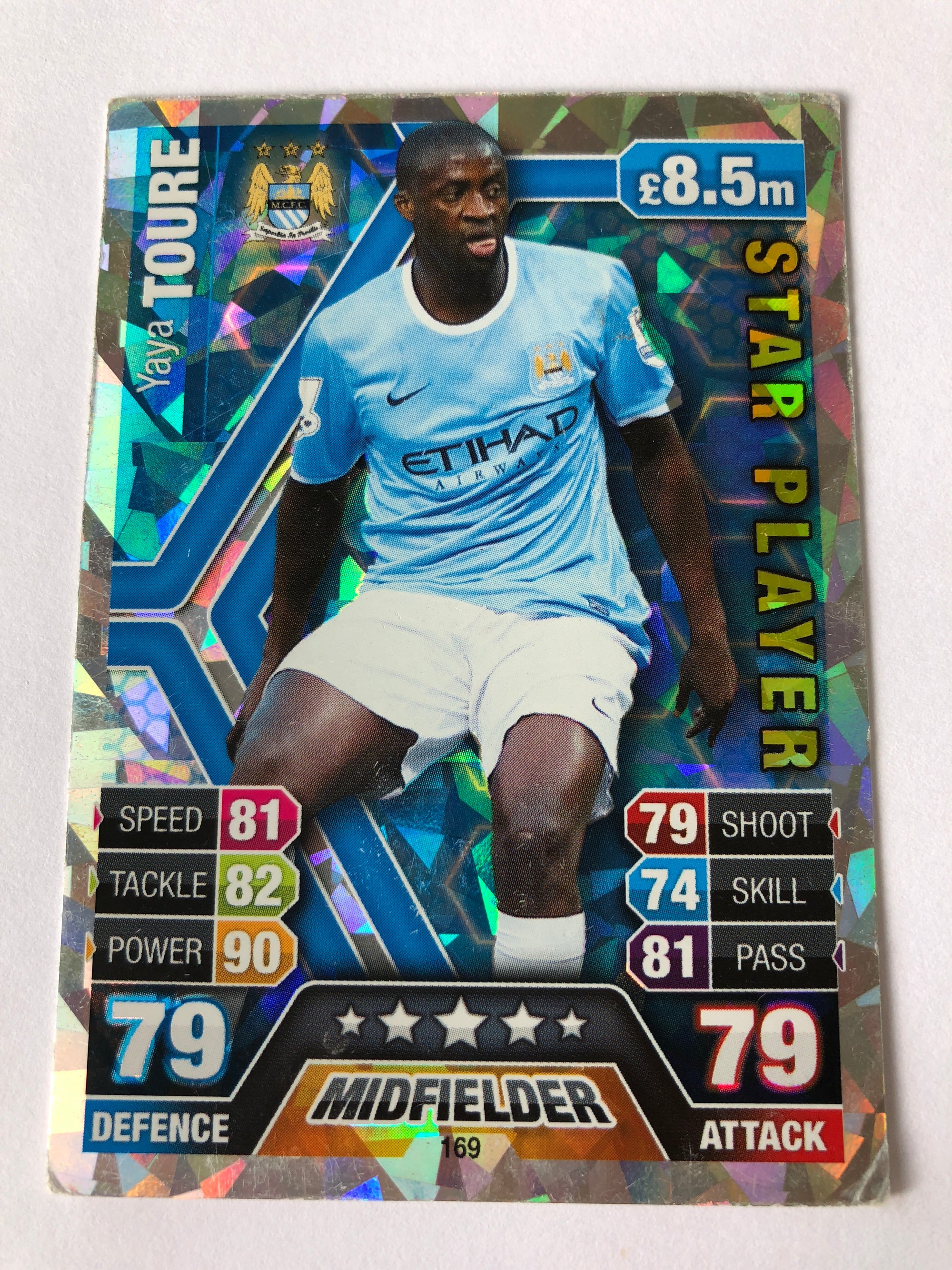 169. YAYA TOURE - MANCHESTER CITY - STARPLAYER
