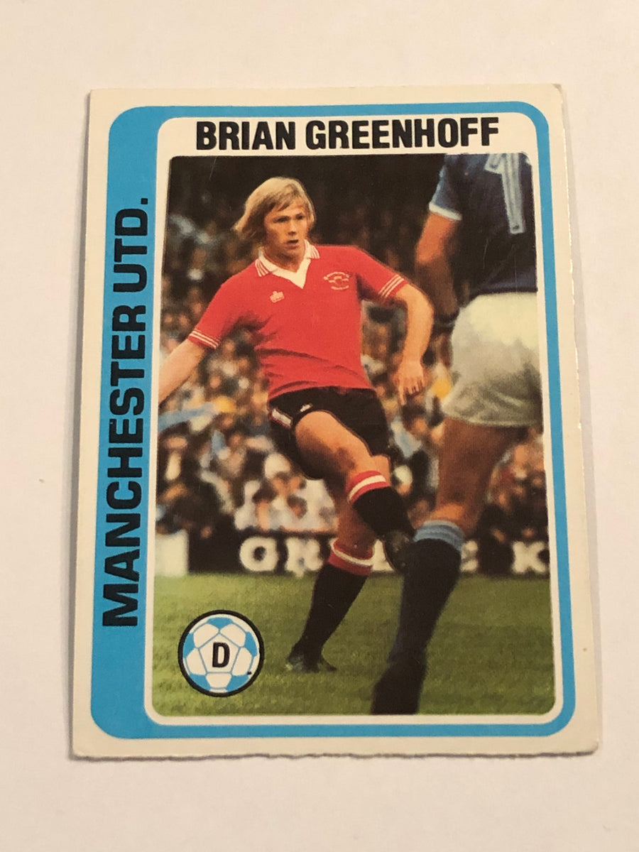 047. BRIAN GREENHOFF - MANCHESTER UNITED