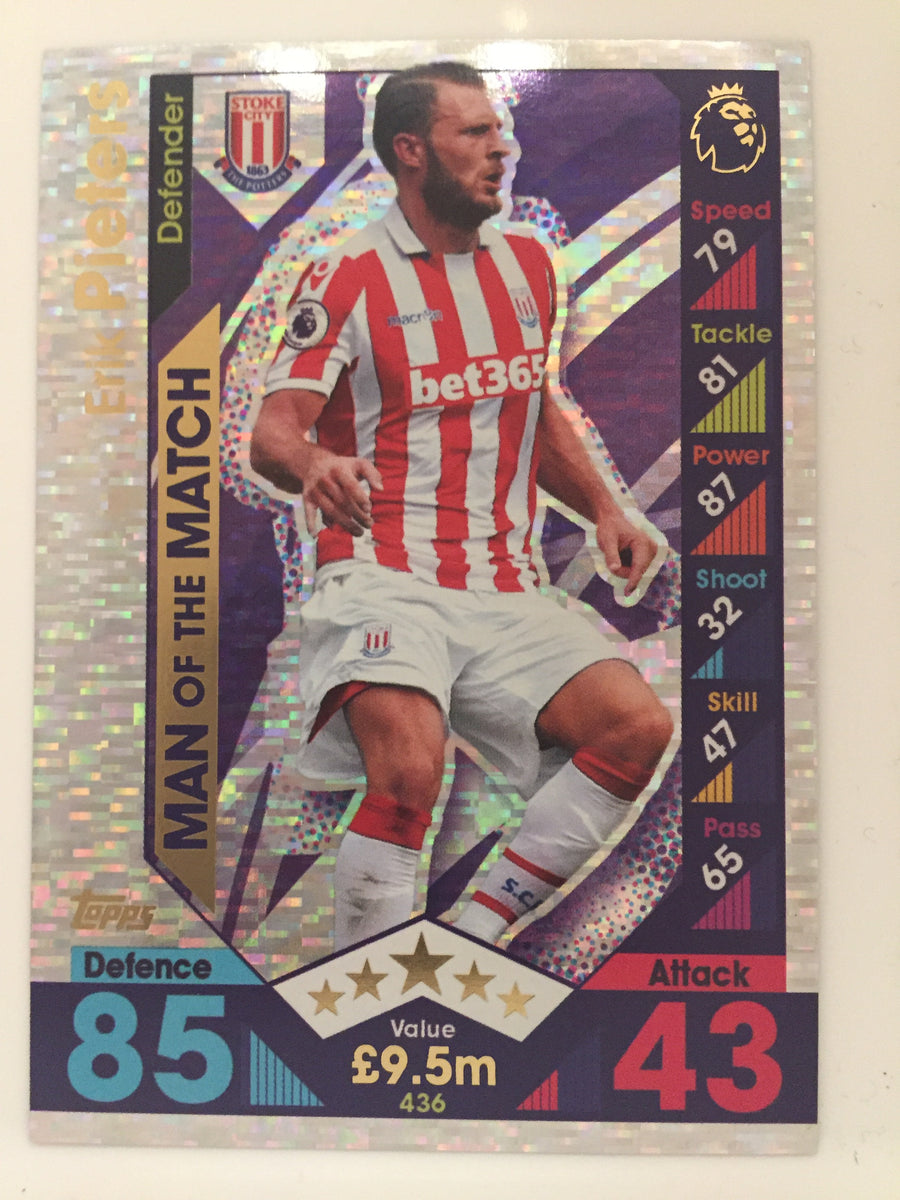 436. ERIK PIETERS - STOKE CITY - MAN OF THE MATCH
