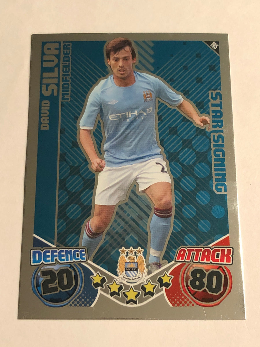 195. DAVID SILVA - MANCHESTER CITY- STAR SIGNING