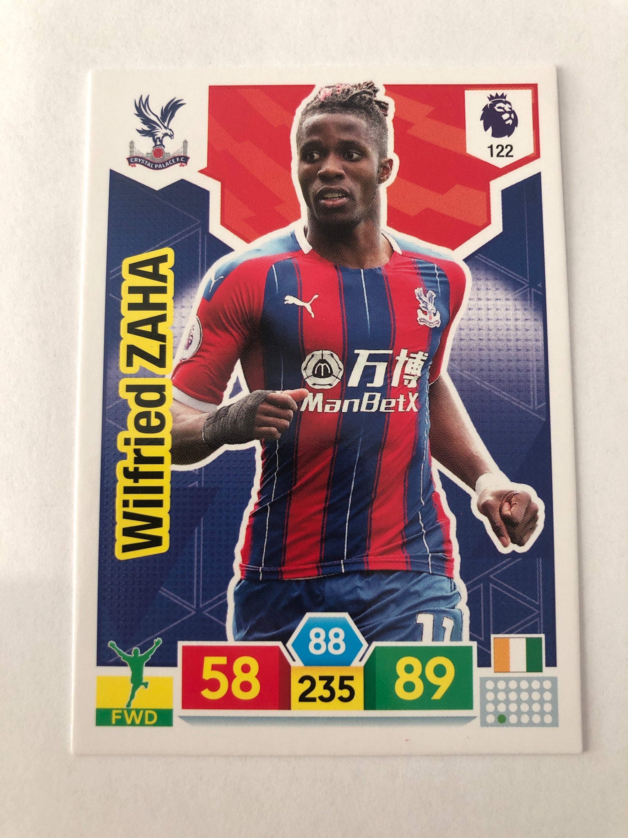 122. WILFRIED ZAHA - CRYSTAL PALACE