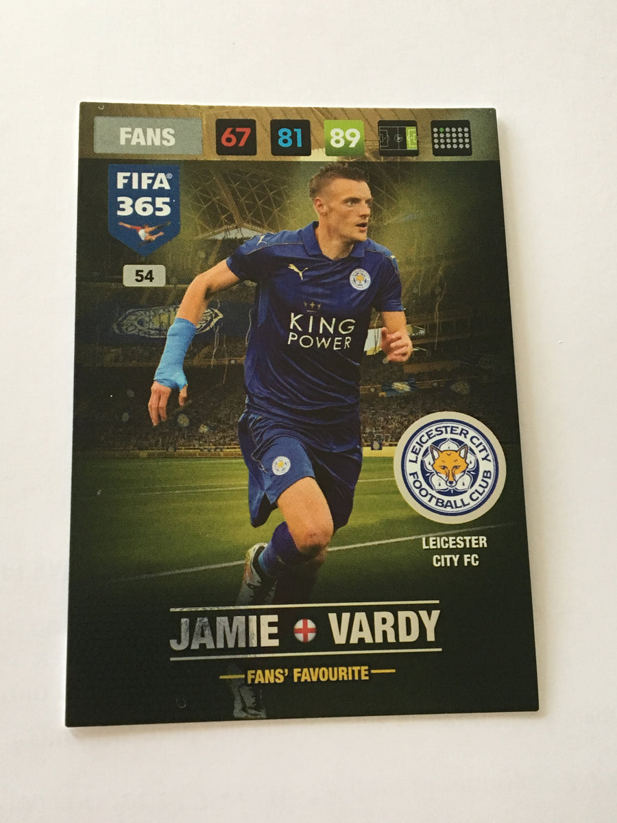 054. JAMIE VARDY - LEICESTER CITY - FANS - FAN’S FAVOURITE
