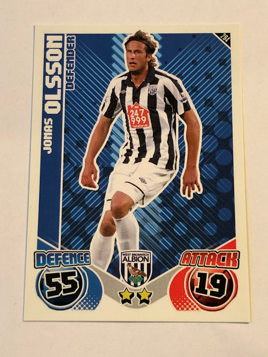 294. JONAS OLSSON - WEST BROMWICH ALBION