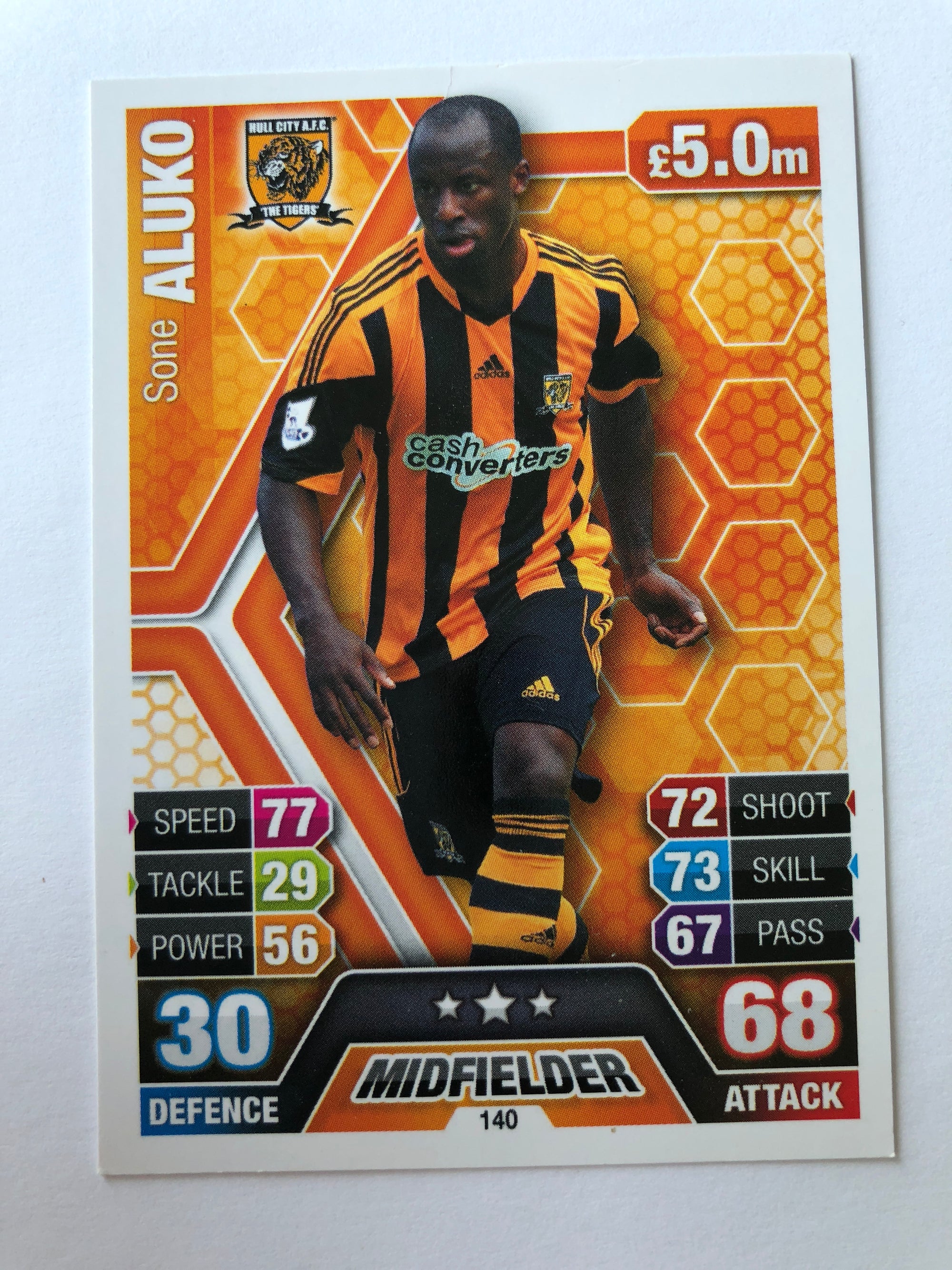 140. SONE ALUKO - HULL CITY