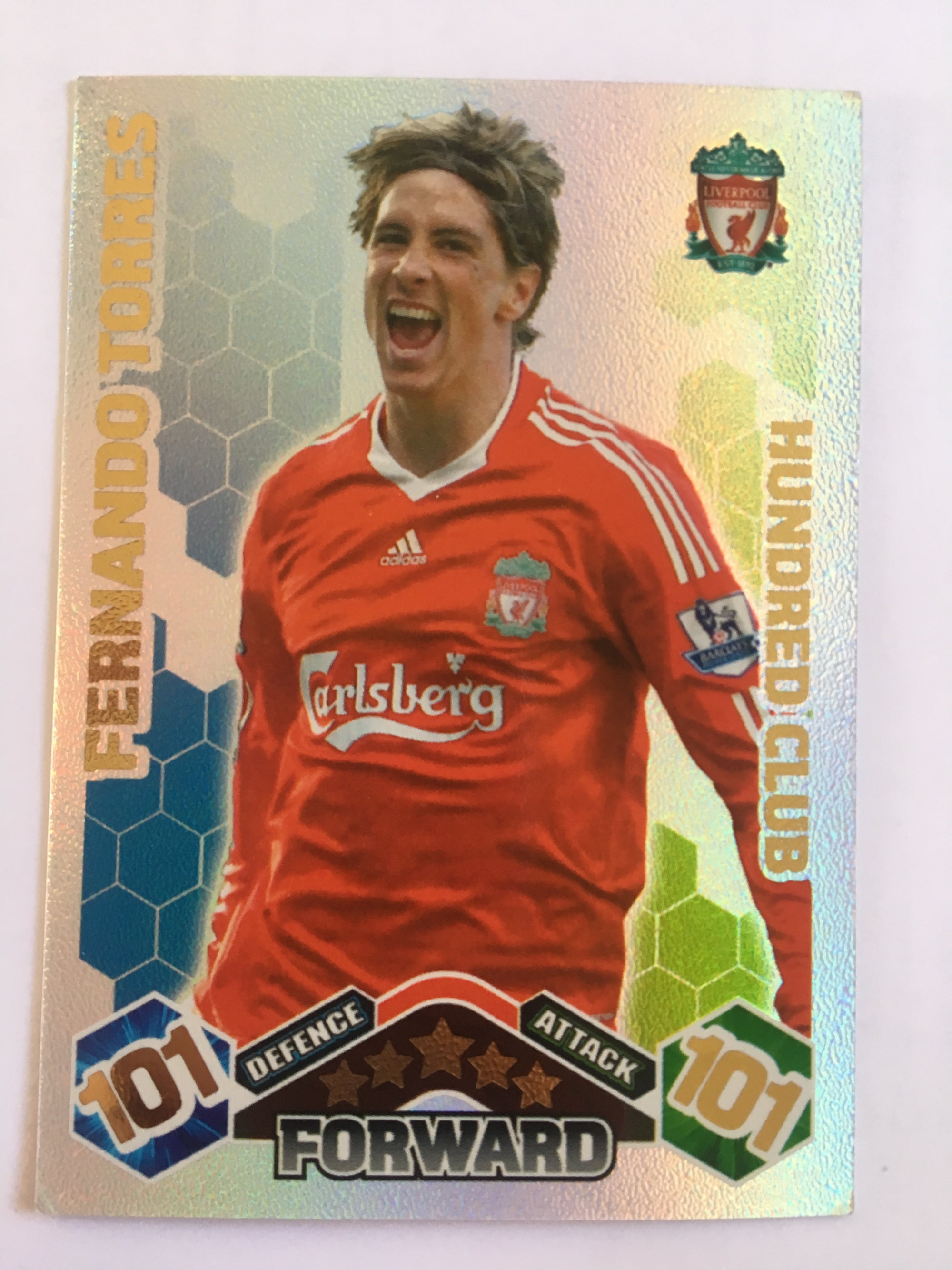 HC-004. FERNANDO TORRES - LIVERPOOL - HUNDRED CLUB
