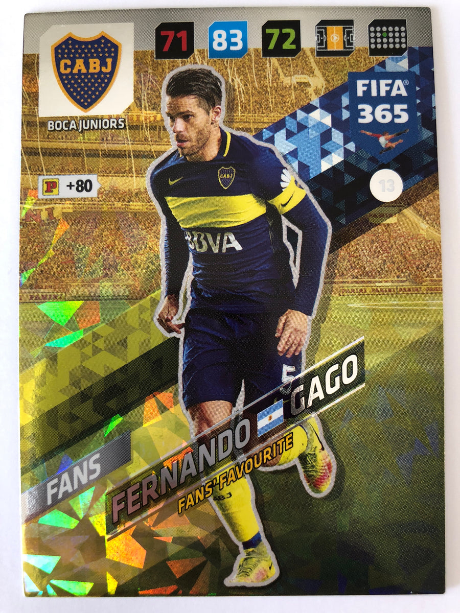 013. FERNANDO GAGO - BOCA JUNIORS - FANS - FANS’ FAVOURITE