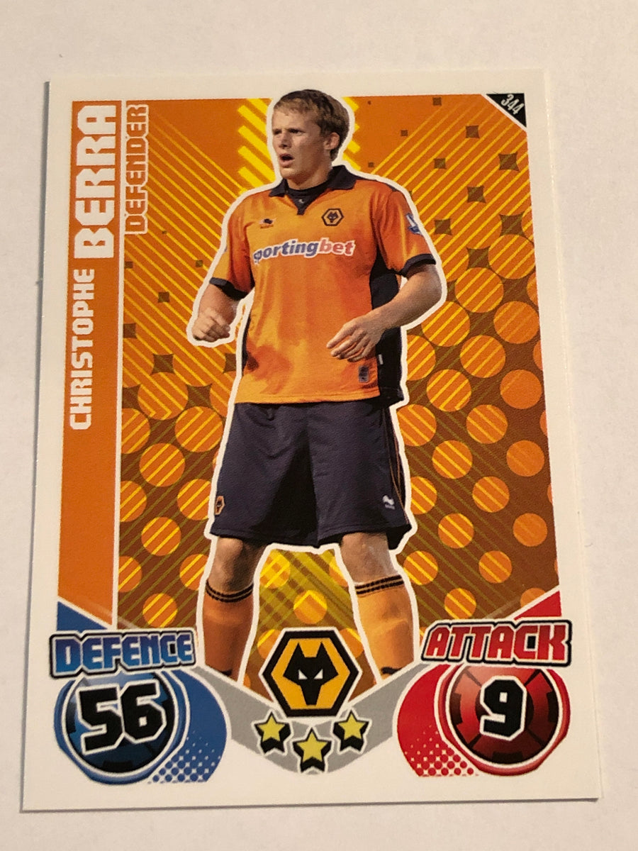 344. CHEISTOPHE BERRA - WOLVERHAMPTON WANDERERS