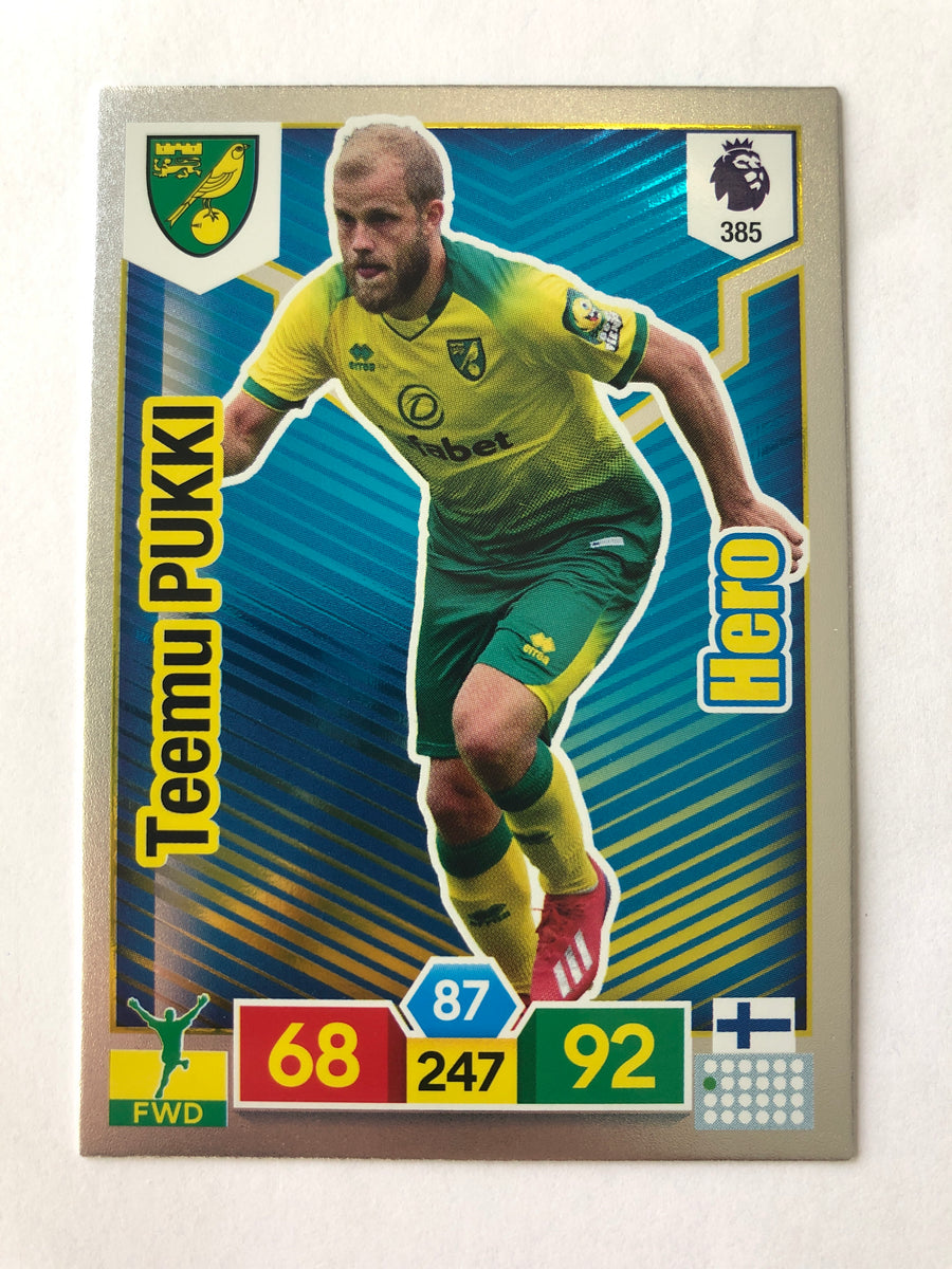 385. TEEMU PUKKI - NORWICH - HERO