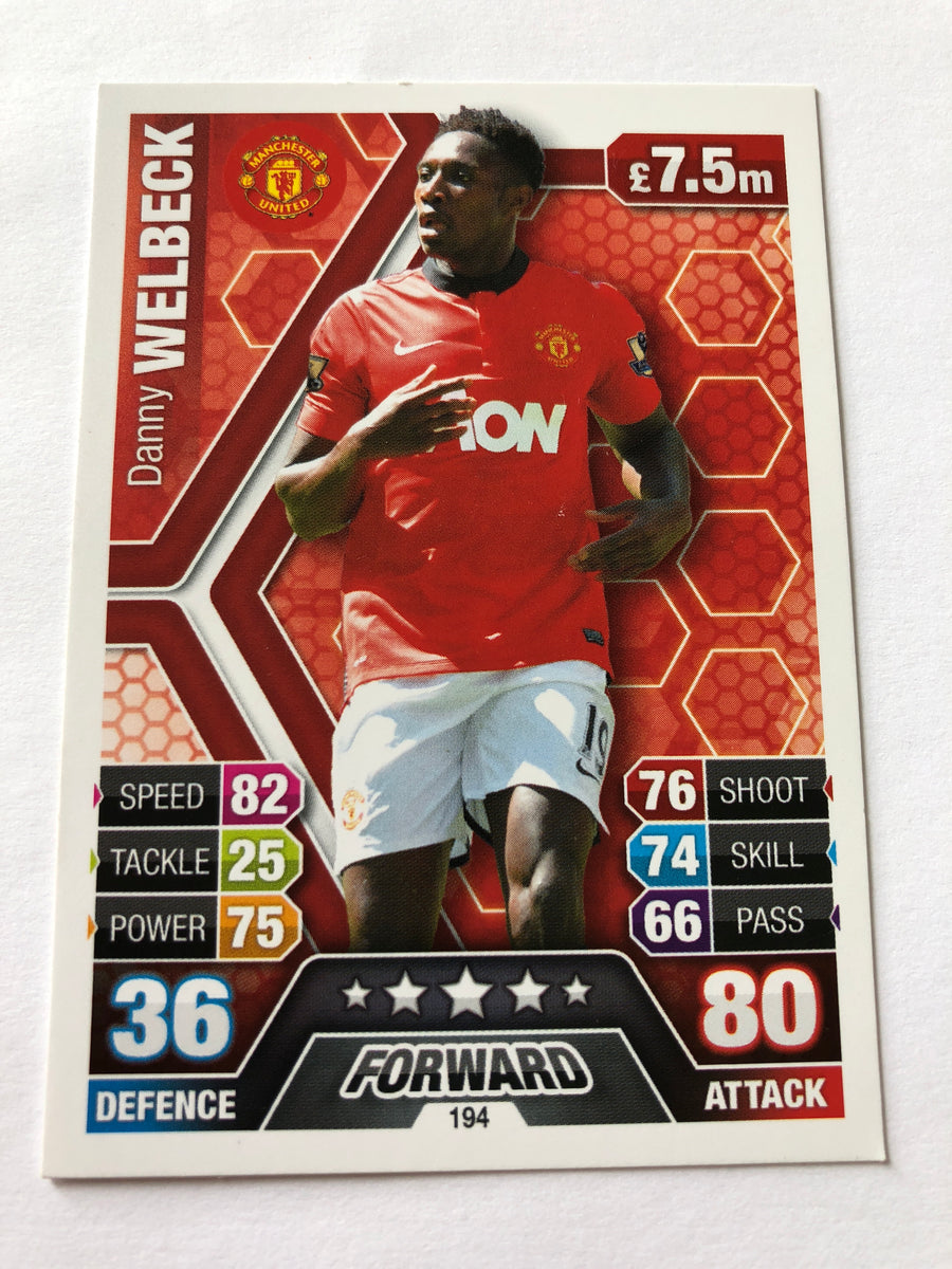 194. DANNY WELBECK - MANCHESTER UNITED