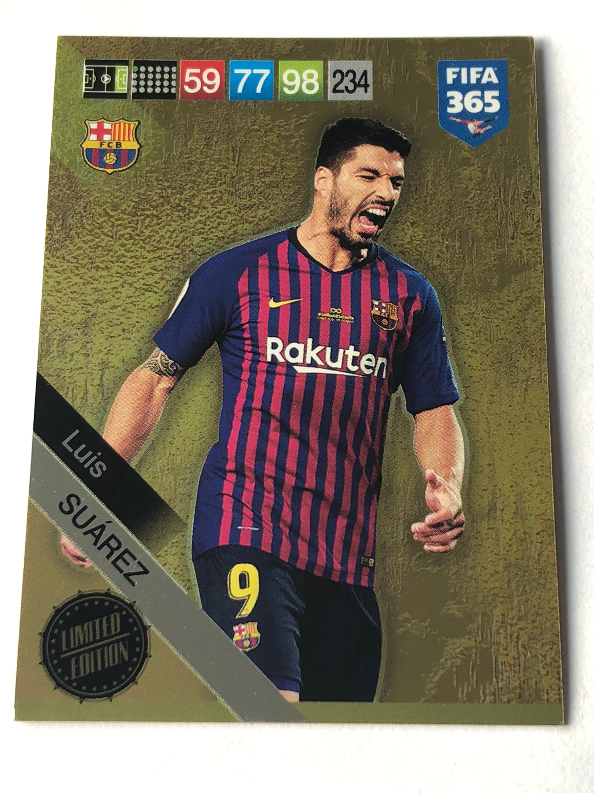 LUIS SUAREZ - BARCELONA - LIMITED EDITION
