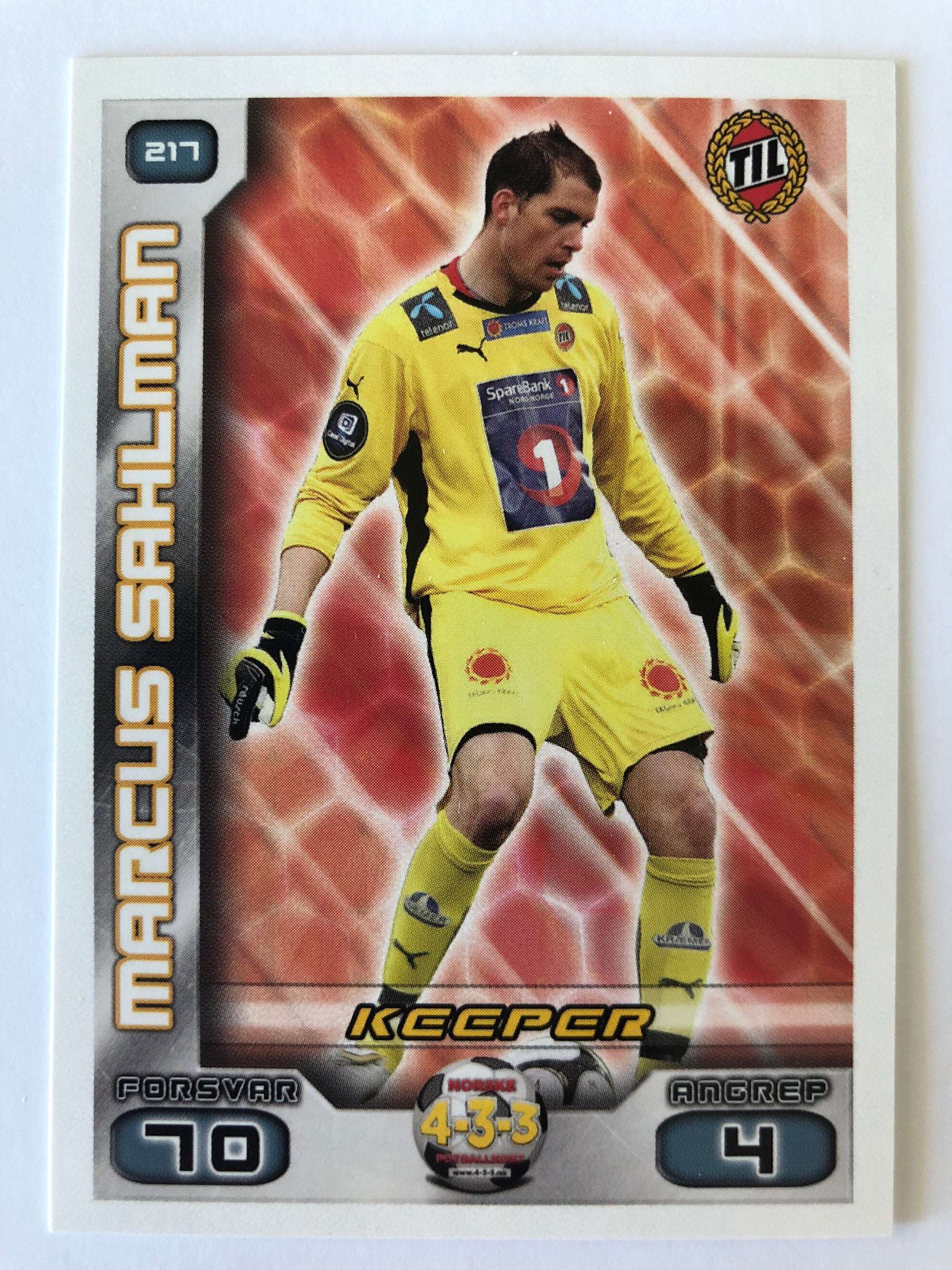 217. MARCUS SAHLMAN - TROMSØ IL