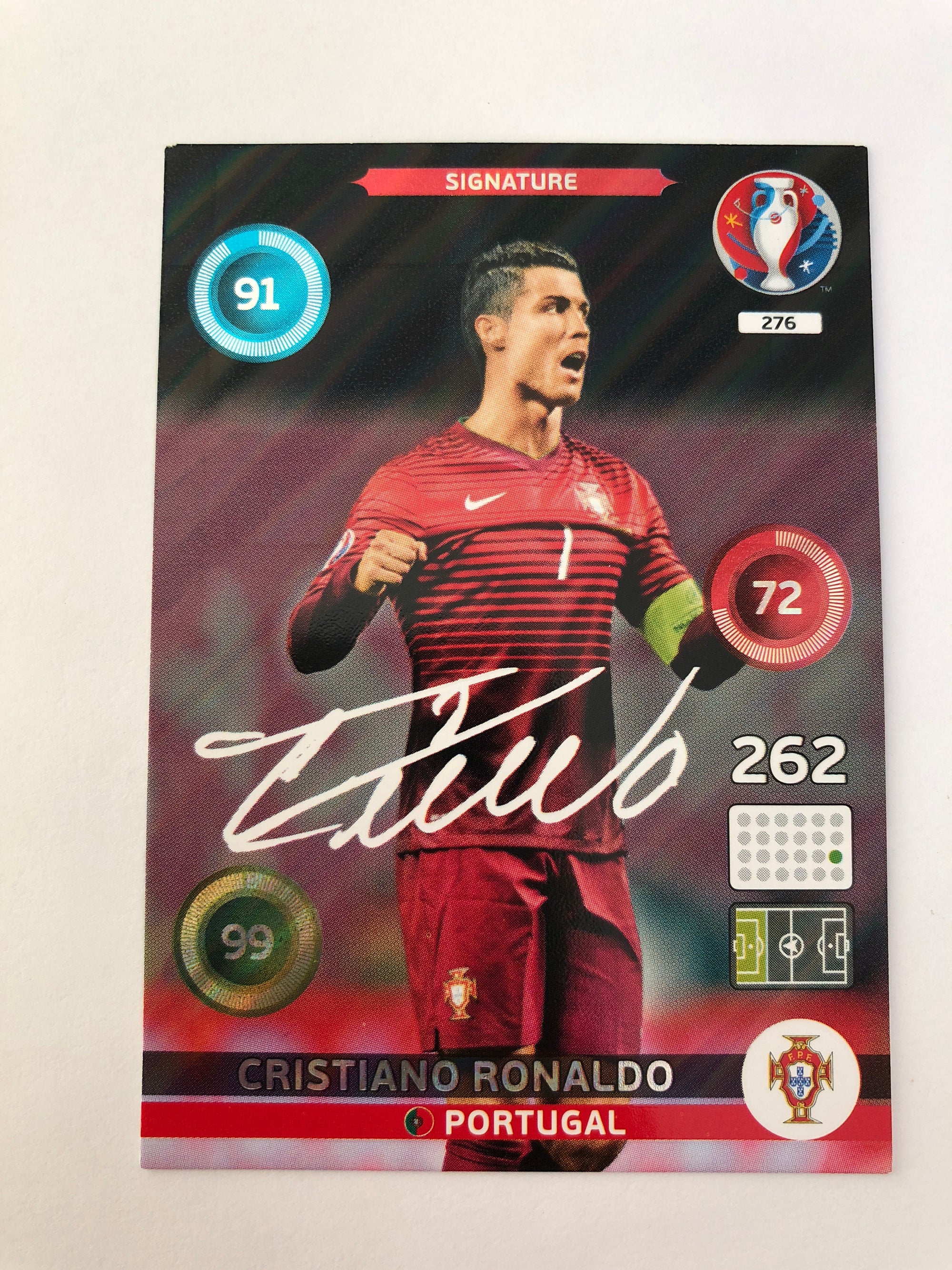 276. CRISTIANO RONALDO - PORTUGAL - SIGNATURE