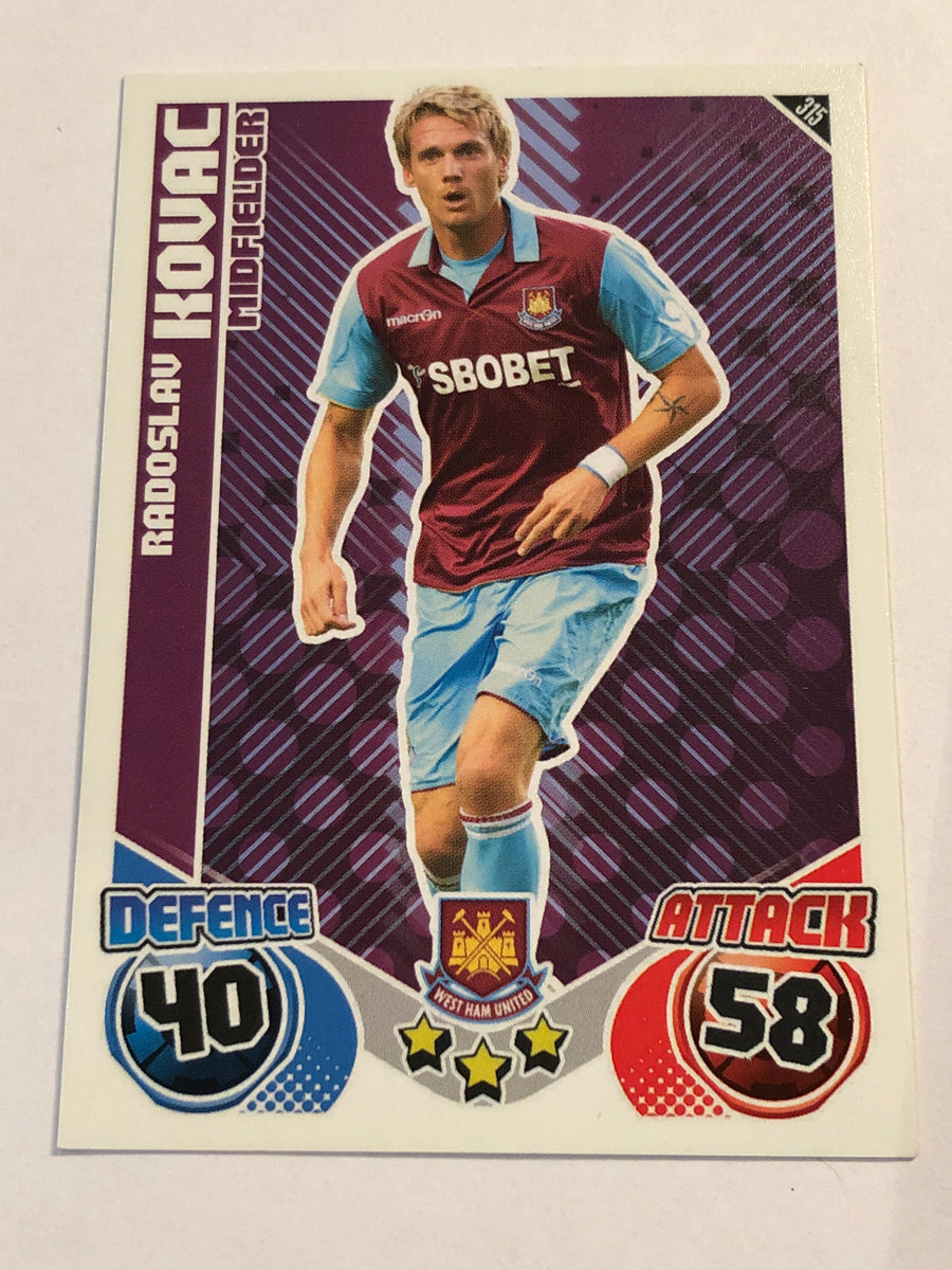 315. RADOSLAV KOVAC - WEST HAM UNITED