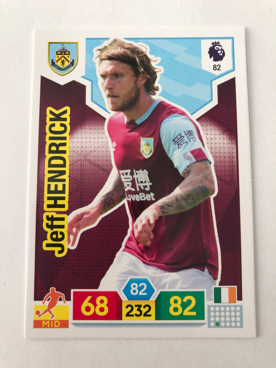 082. JEFF HENDRICK - BURNLEY