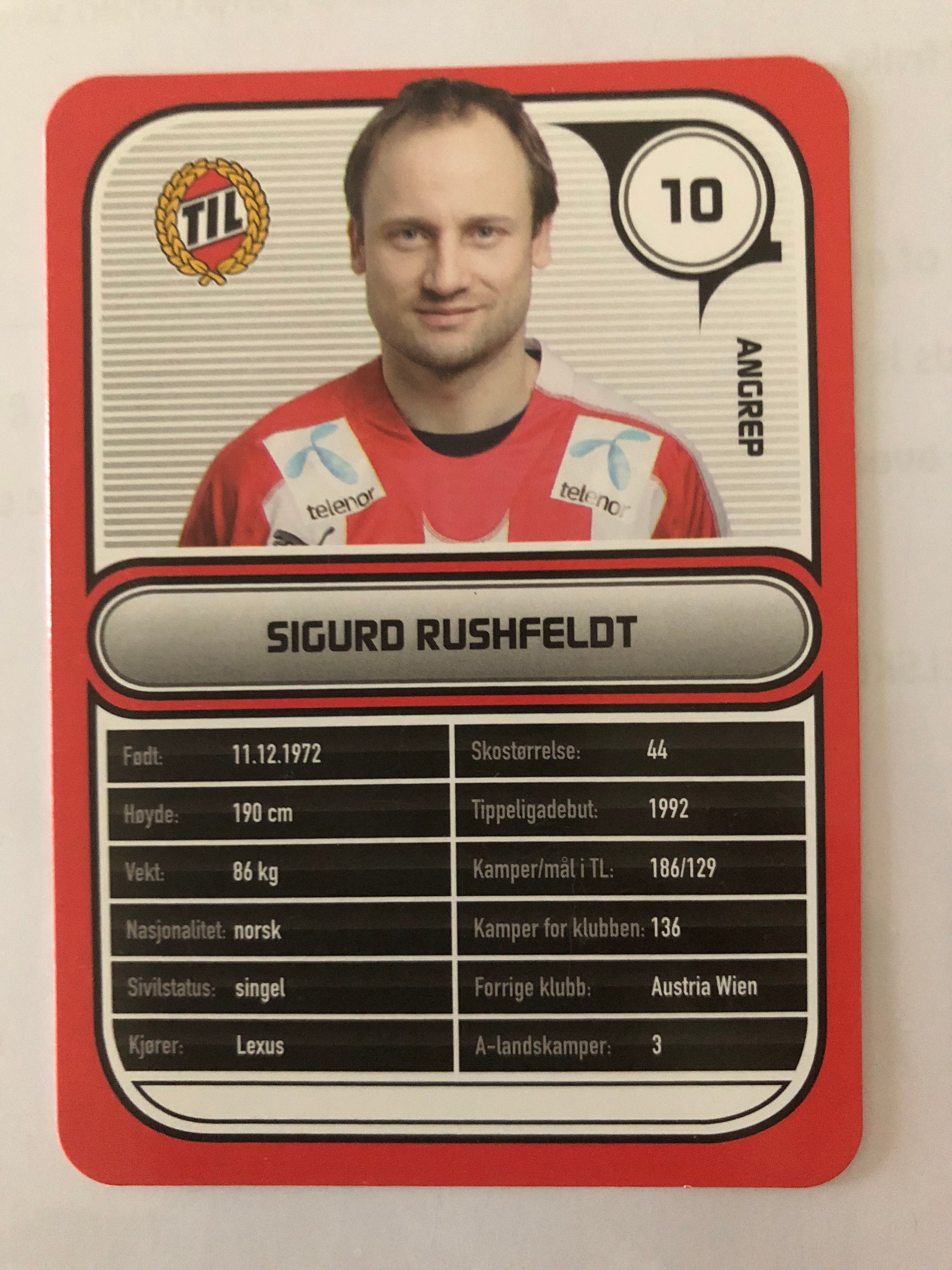 TROMSØ 010. SIGURD RUSHFELDT