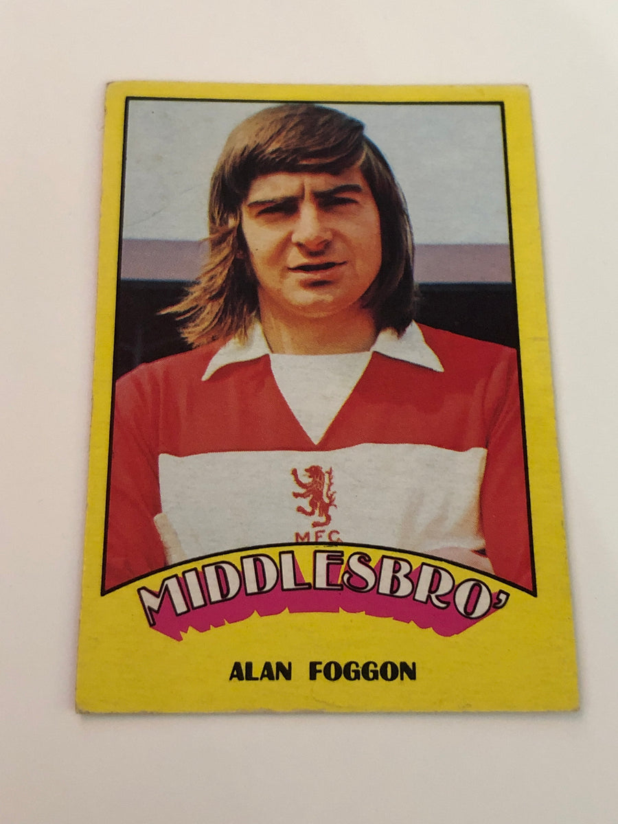 086. ALAN FOGGON - MIDDLESBROUGH