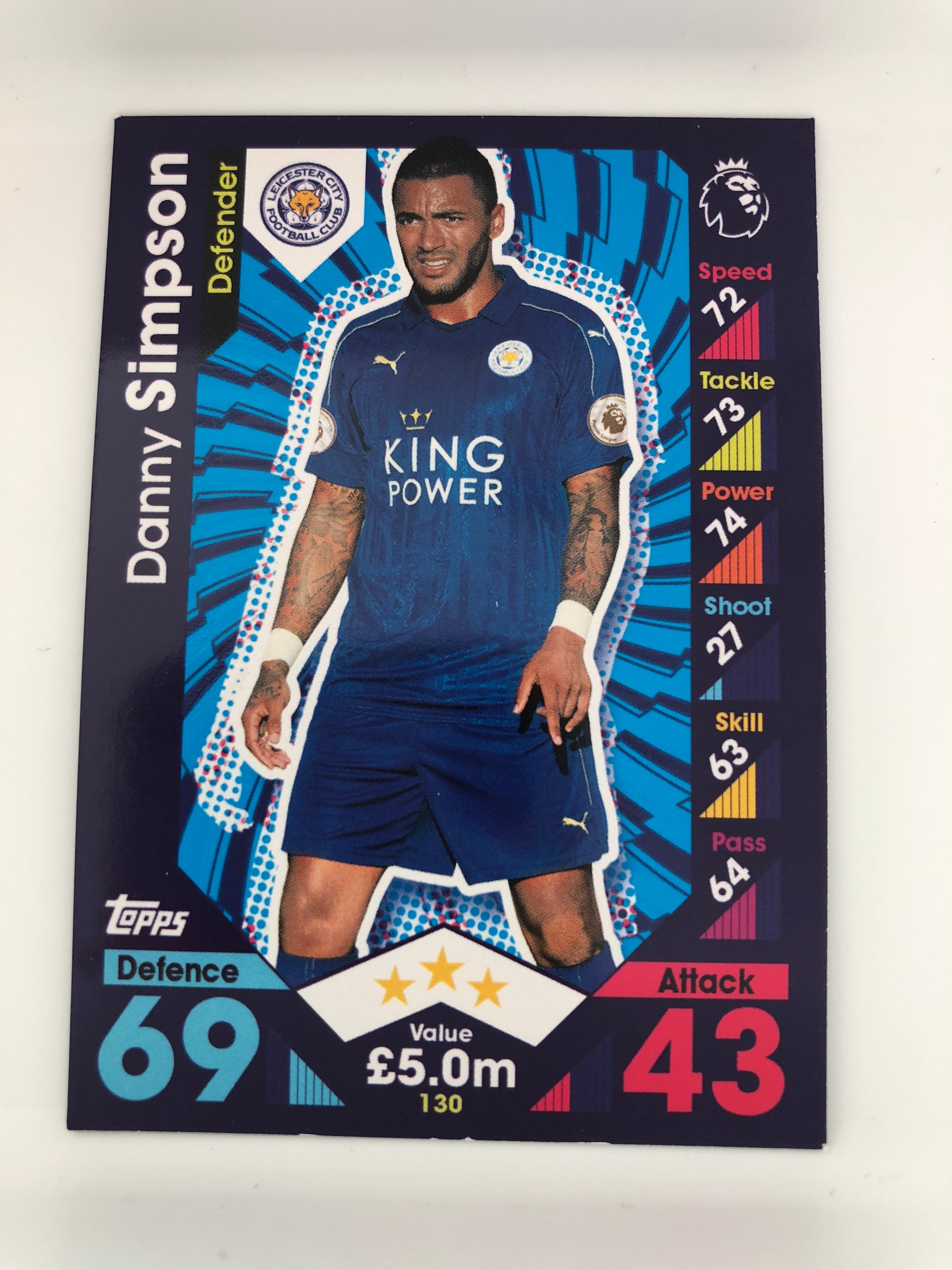 130. DANNY SIMPSON - LEICESTER CITY