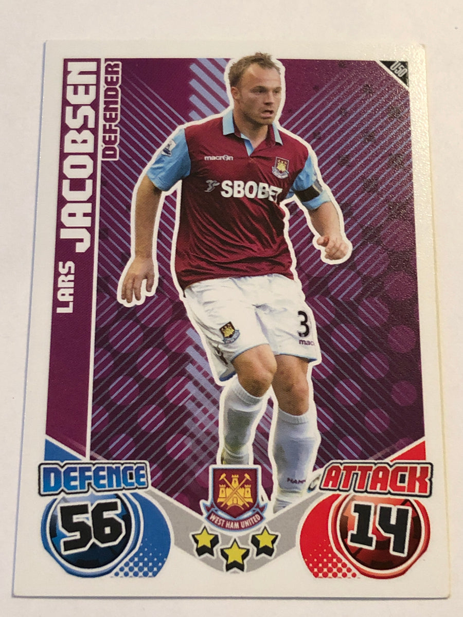 U50. LARS JACOBSEN - WEST HAM UNITED