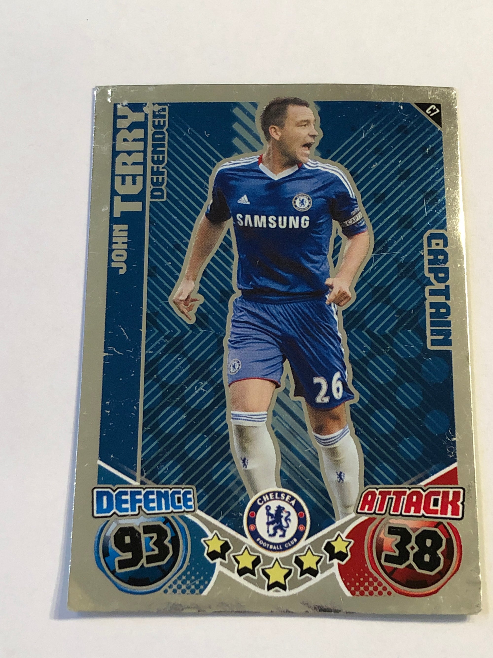 C7. JOHN TERRY - CHELSEA - CAPTAIN