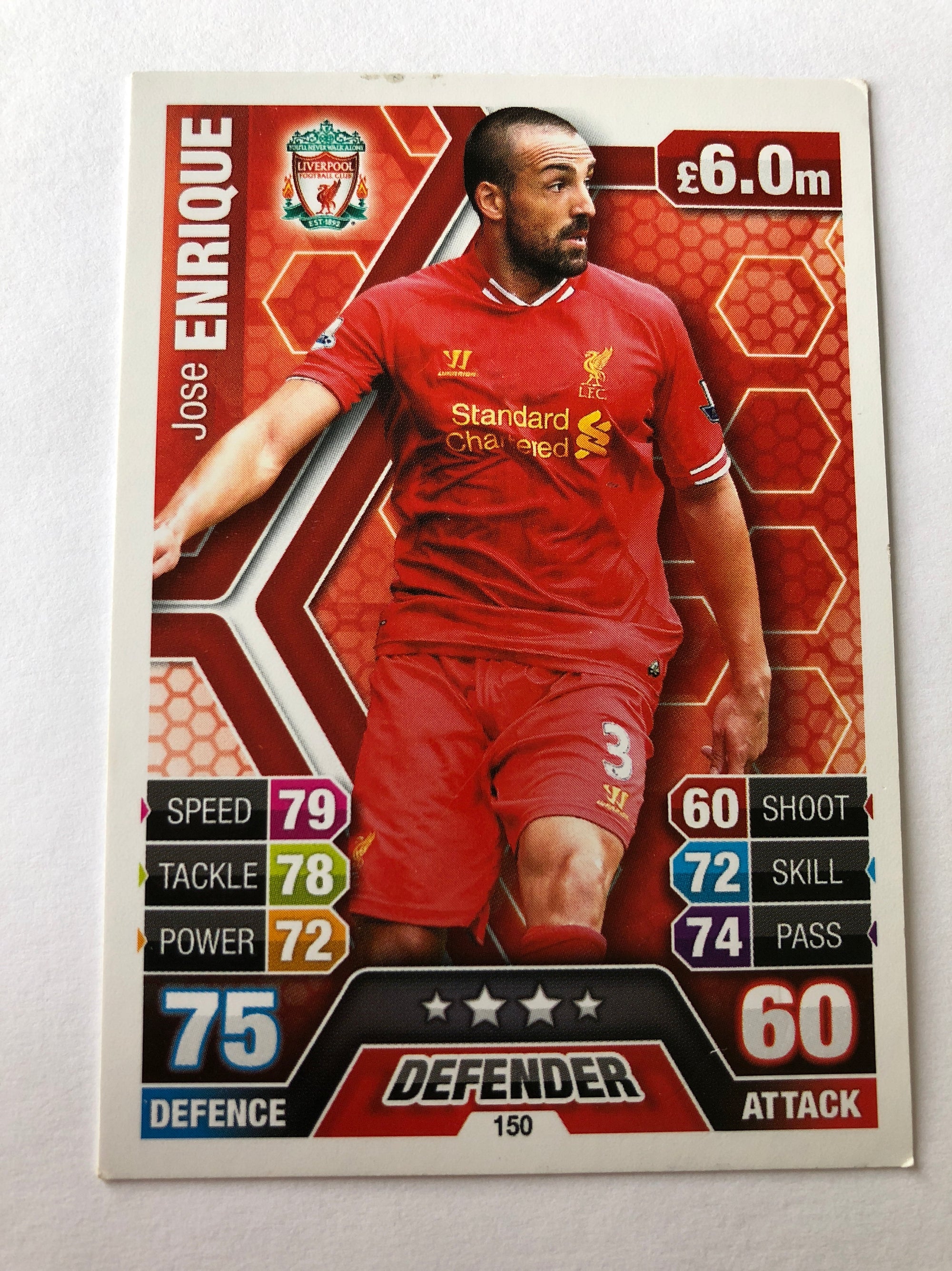 150. JOSE ENRIQUE - LIVERPOOL