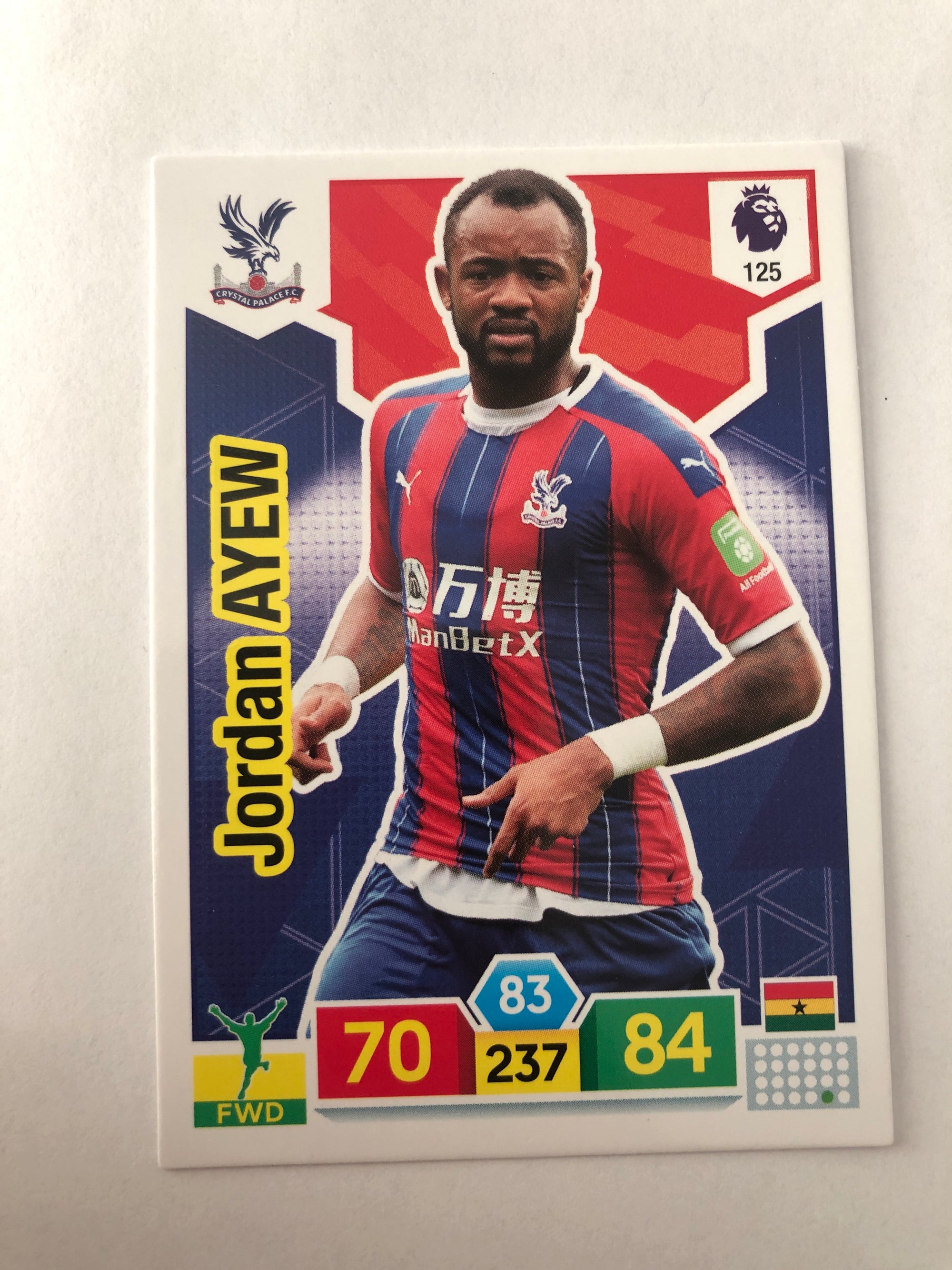125. JORDAN AYEW - CRYSTAL PALACE