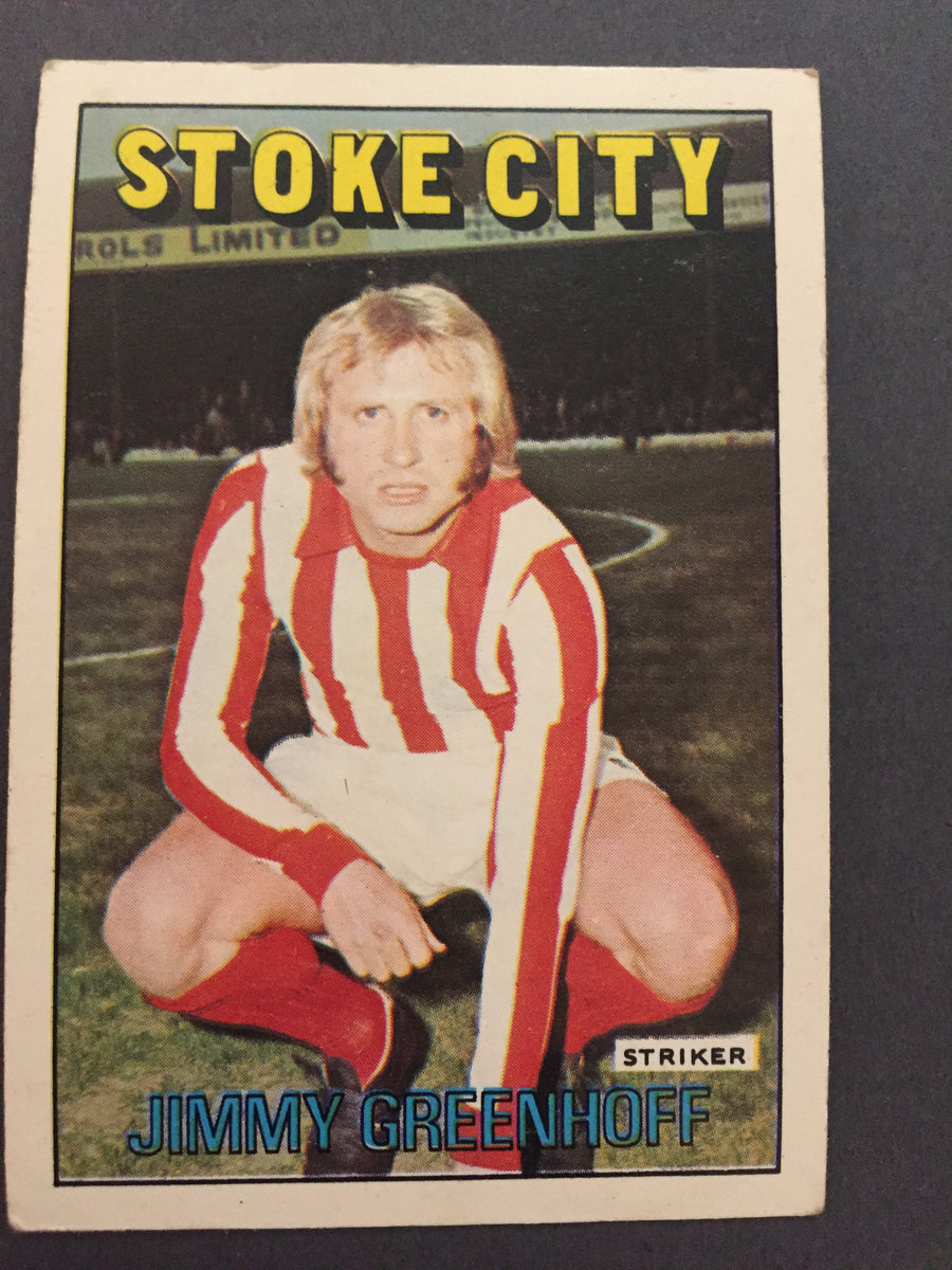 186. JIMMY GREENHOFF - STOKE CITY