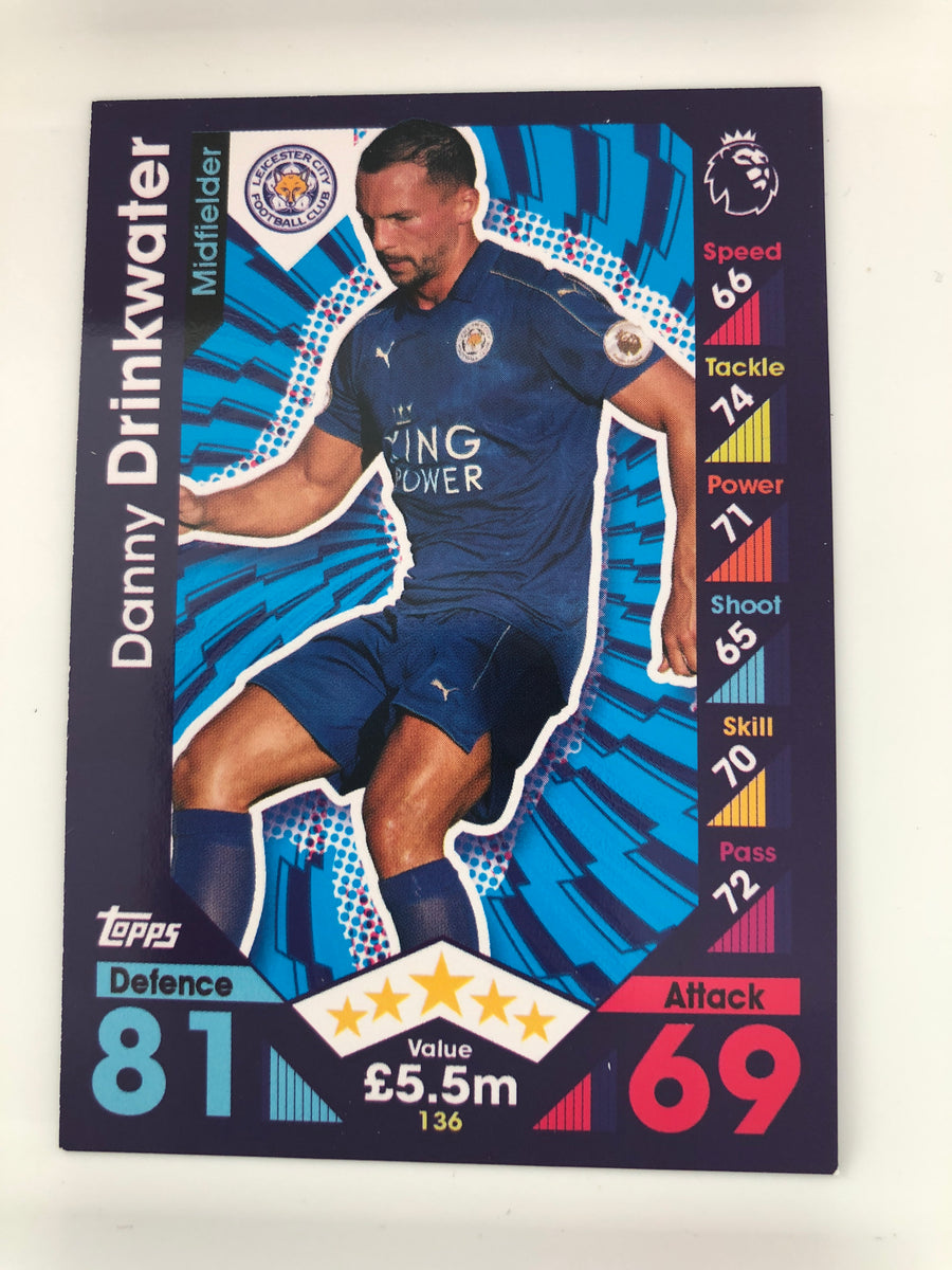 136. DANNY DRINKWATER - LEICESTER CITY