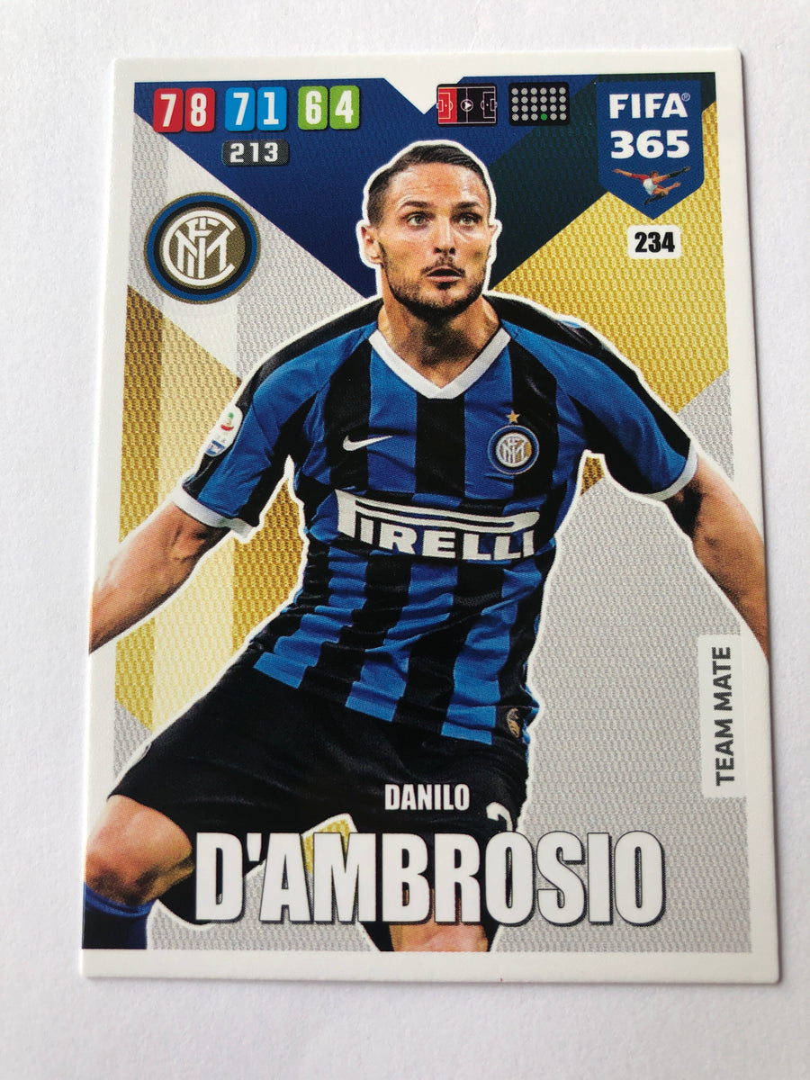 234. DANILO D’AMBROSIO - INTER - TEAM MATE