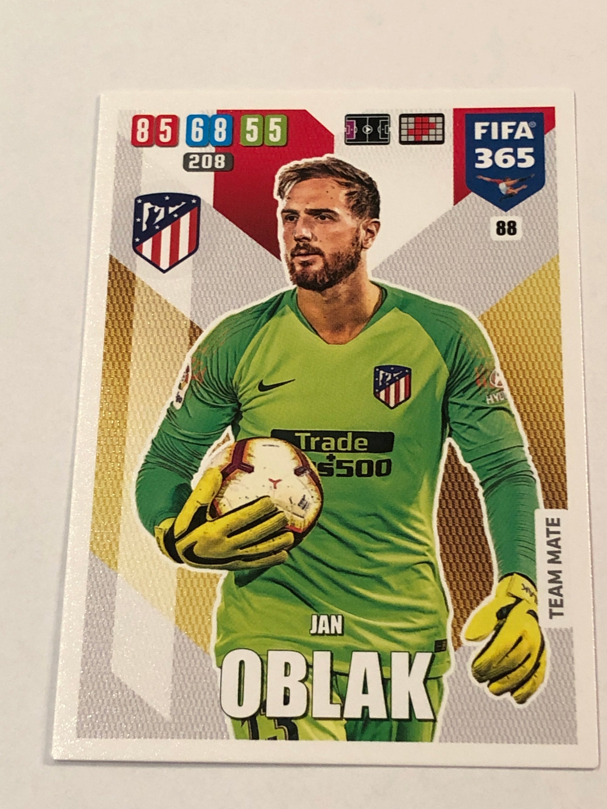 088. JAN OBLAK - ATLETICO DE MADRID - TEAM MATE