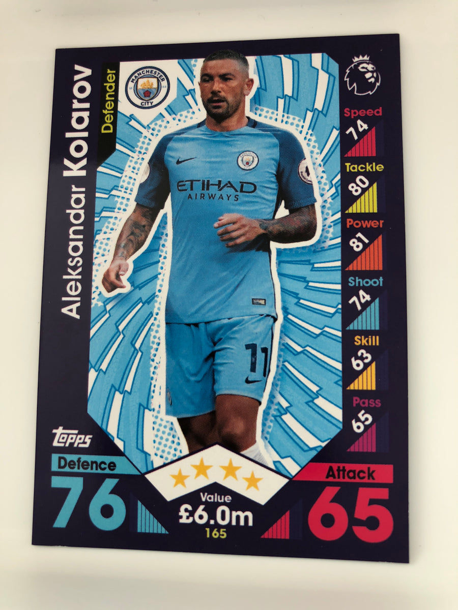 165. ALEKSANDAR KOLAROV - MANCHESTER CITY