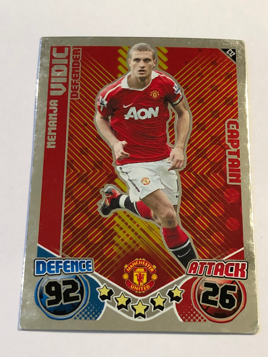 C12. NEMANJA VIDIC - MANCHESTER UNITED - CAPTAIN