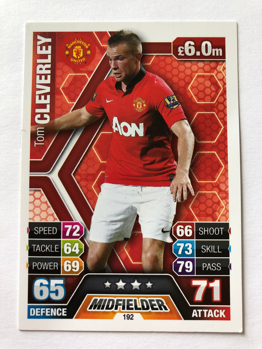 192. TOM CLEVERLEY - MANCHESTER UNITED