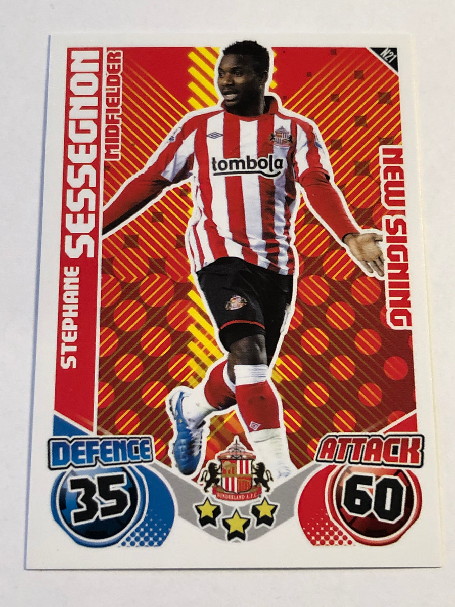 N21. STEPHANE SESSEGNON - SUNDERLAND - NEW SIGNING