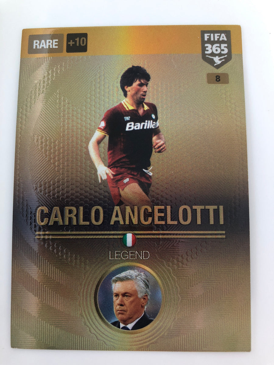 008. CARLO ANCELOTTI - ITALIA - RARE - LEGEND