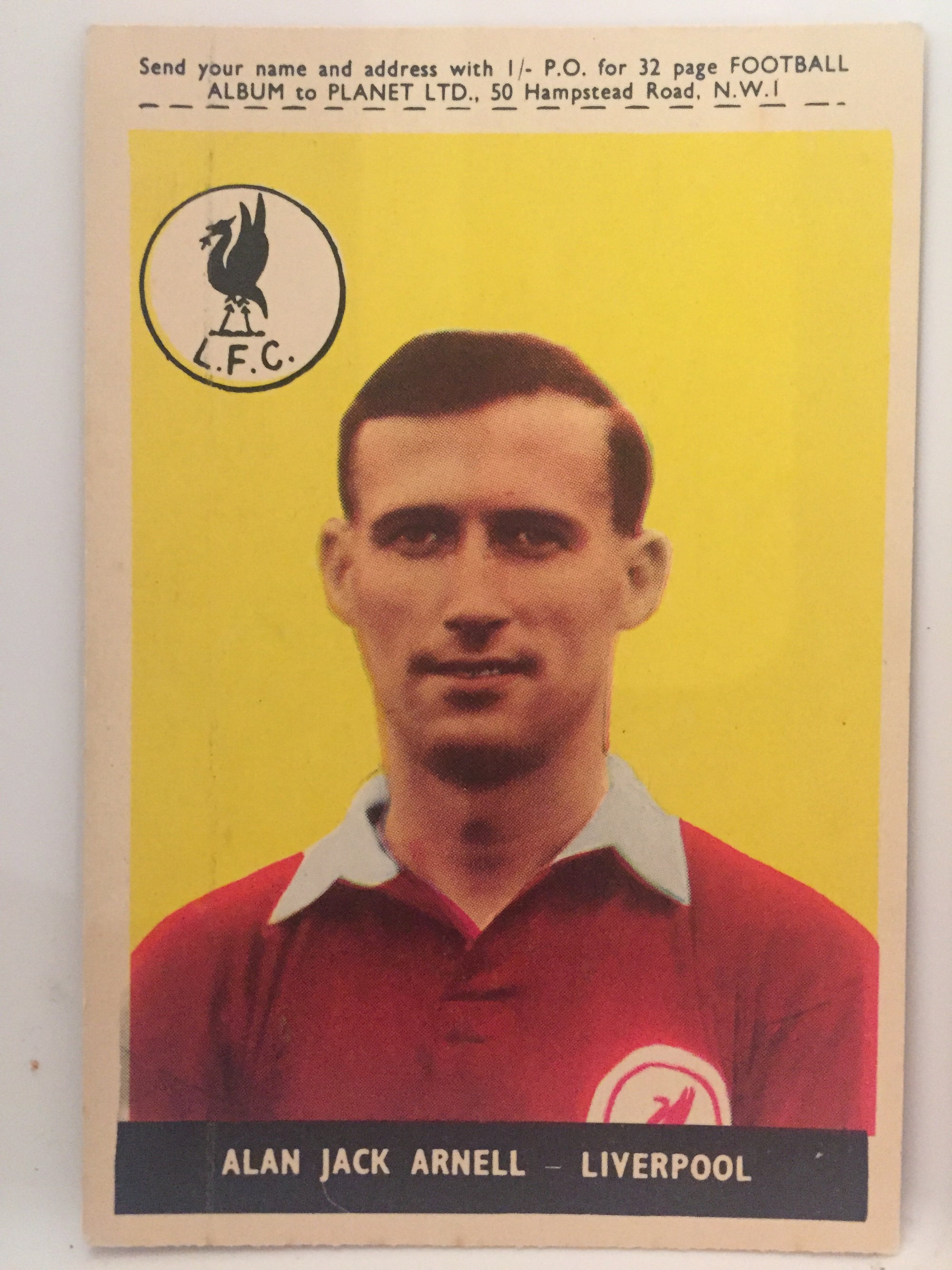 013. ALAN JACK ARNELL - LIVERPOOL